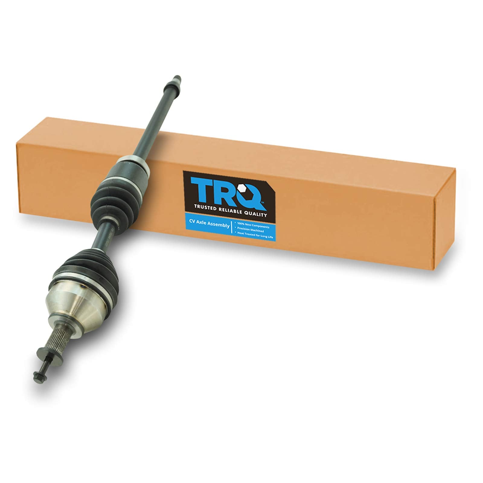 Trq Front Right Cv Axle Shaft Assembly Passenger Side Compatible With 2008-2013 Volvo C30 2006-2013 C70 2004-2011 S40 2005-2011 