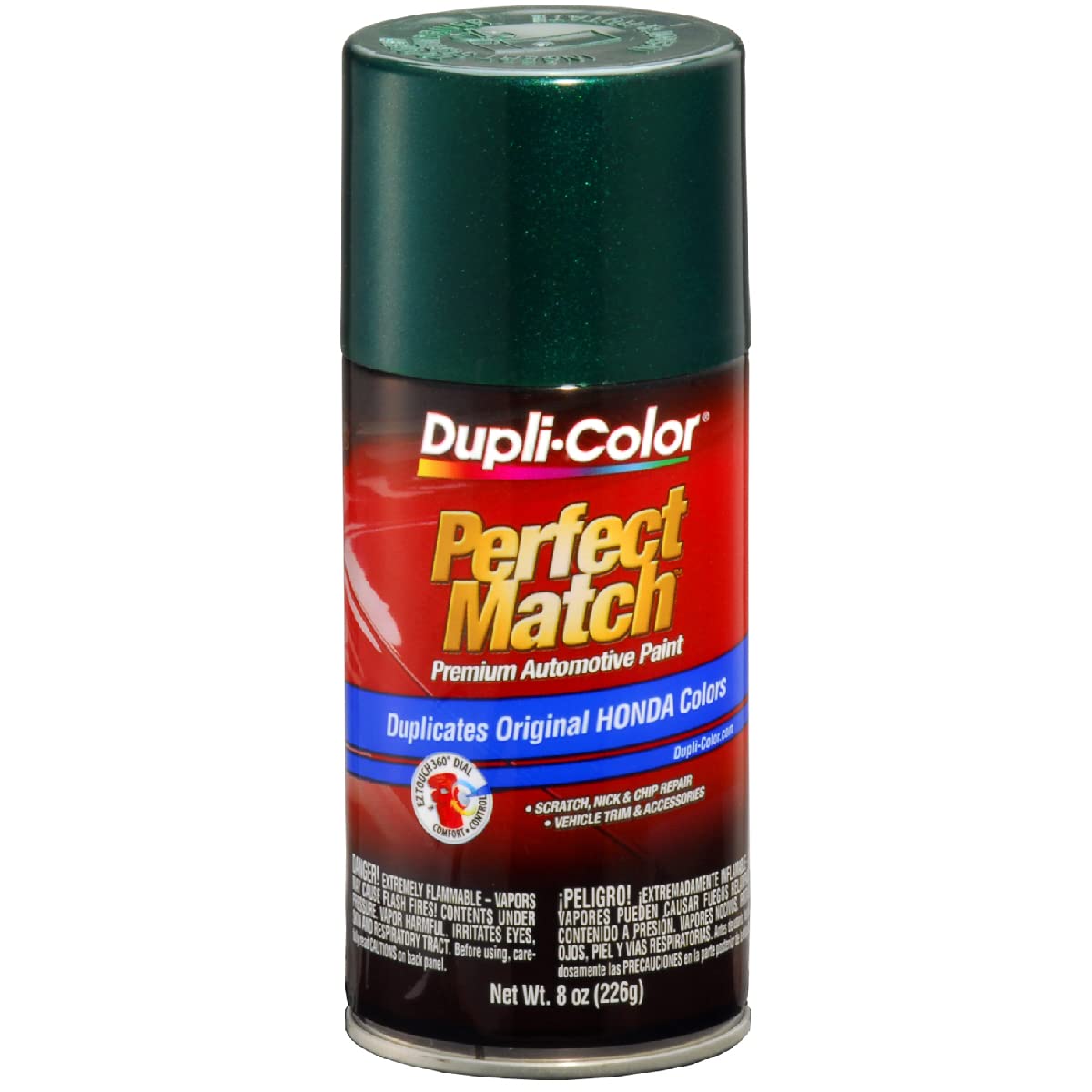 Dupli-Color Ebha09767-6Pk Perfect Match Automotive Spray Paint - Honda Clover Green Pearl, G95P - 8 Oz. Aerosol Can, 6-Pack