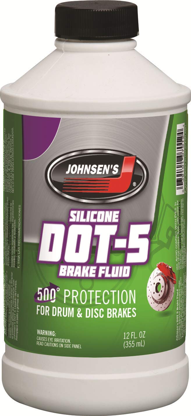 Johnsens 7012-6 Silicone DOT-5 Brake Fluid - 12 oz.
