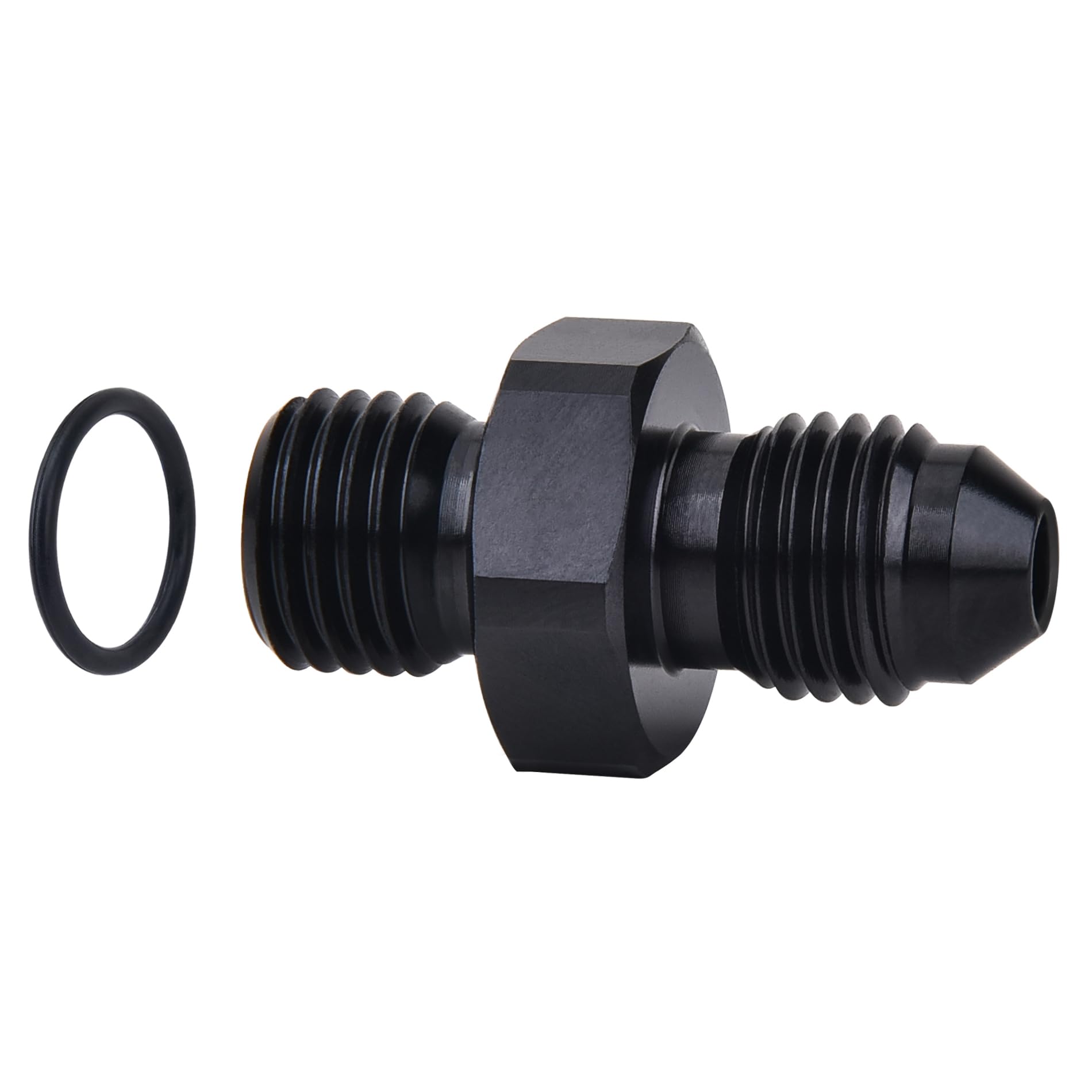 Evil Energy 4An Flare To An4 Orb Male O-Ring Fitting Adapter 2Pcs