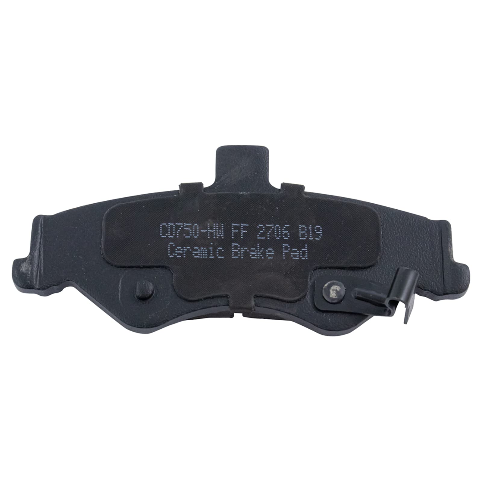 TRQ Rear Brake Pads Ceramic Compatible with 1998-2002 Chevrolet Camaro Pontiac Firebird
