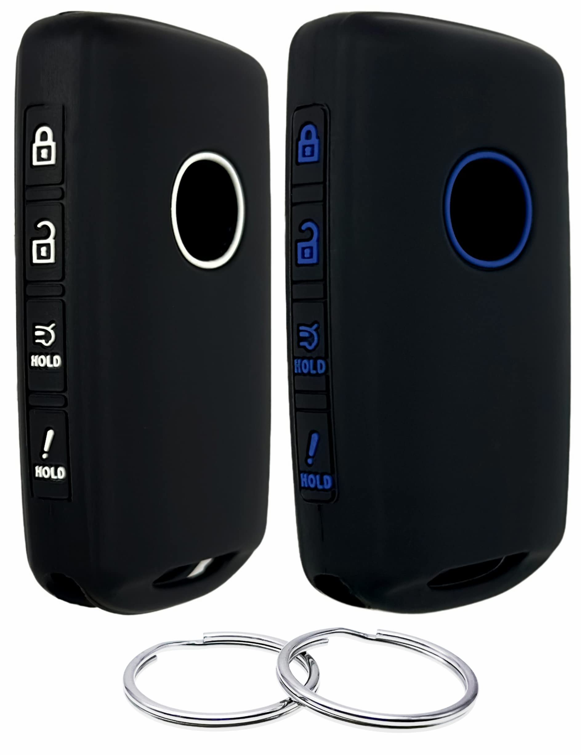 REPROTECTING Silicone Rubber Key Fob Cover Compatible with 2019-2026 Mazda 3 6 CX-30 CX-5 CX-9 CX-50 WAZSKE11D01 662F-SKE11D01