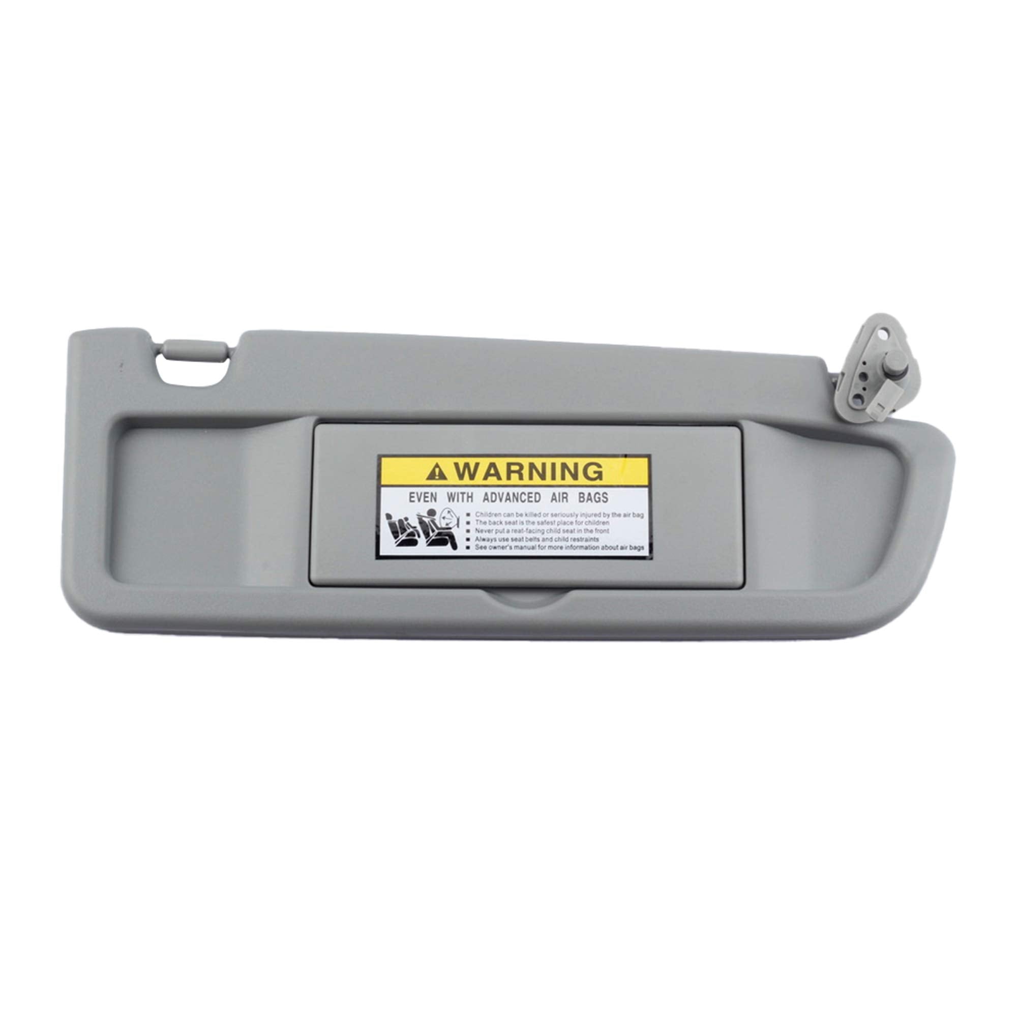 Dasbecan Clear Gray Right Passenger Side Sun Visor Compatible With Honda Civic 2006-2011 Replaces# 83230-Sna-A01Zc