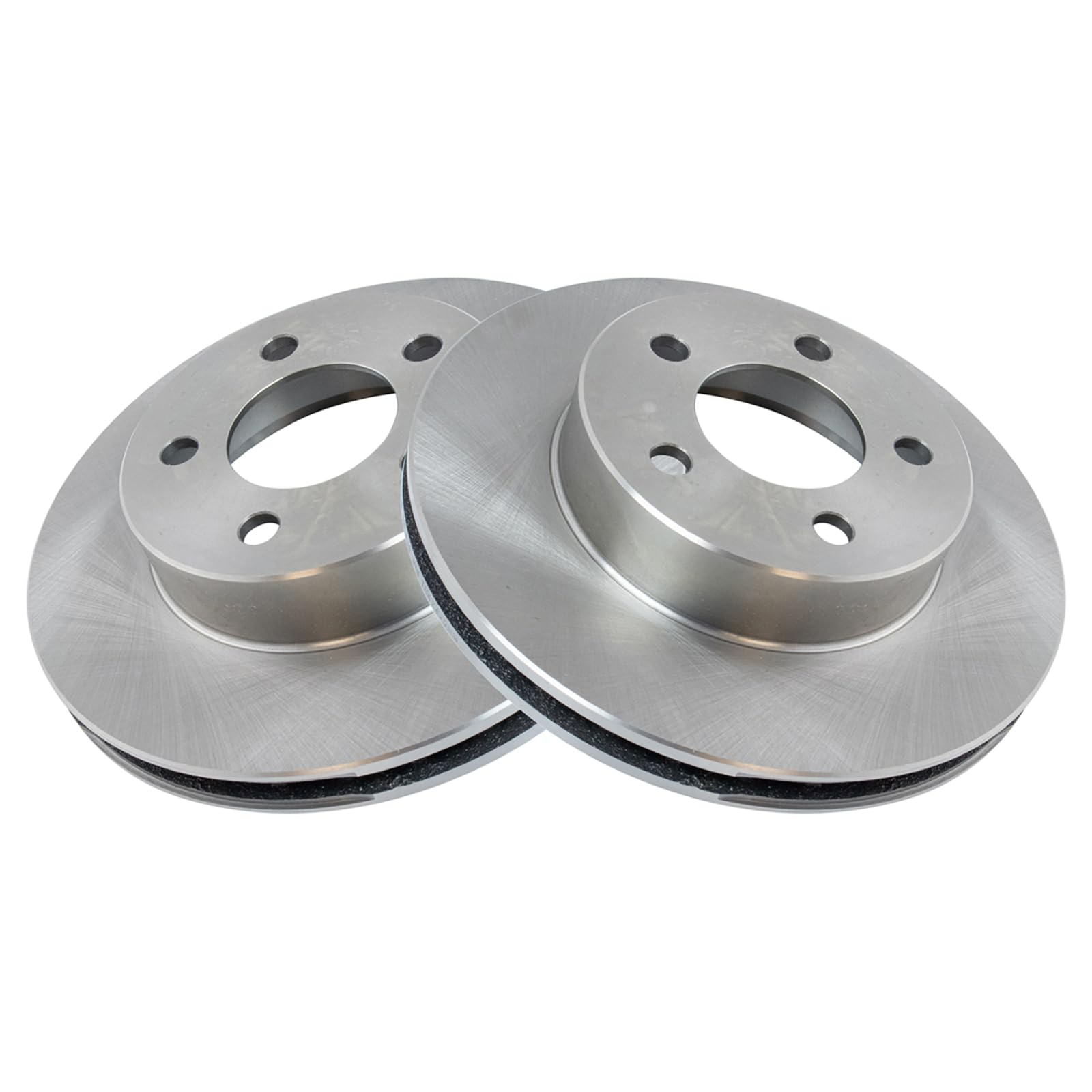 Trq Front Brake Pad & Rotor Kit Brake Pads Brake Rotor Semi-Metallic Compatible With 2003 Ford Ranger