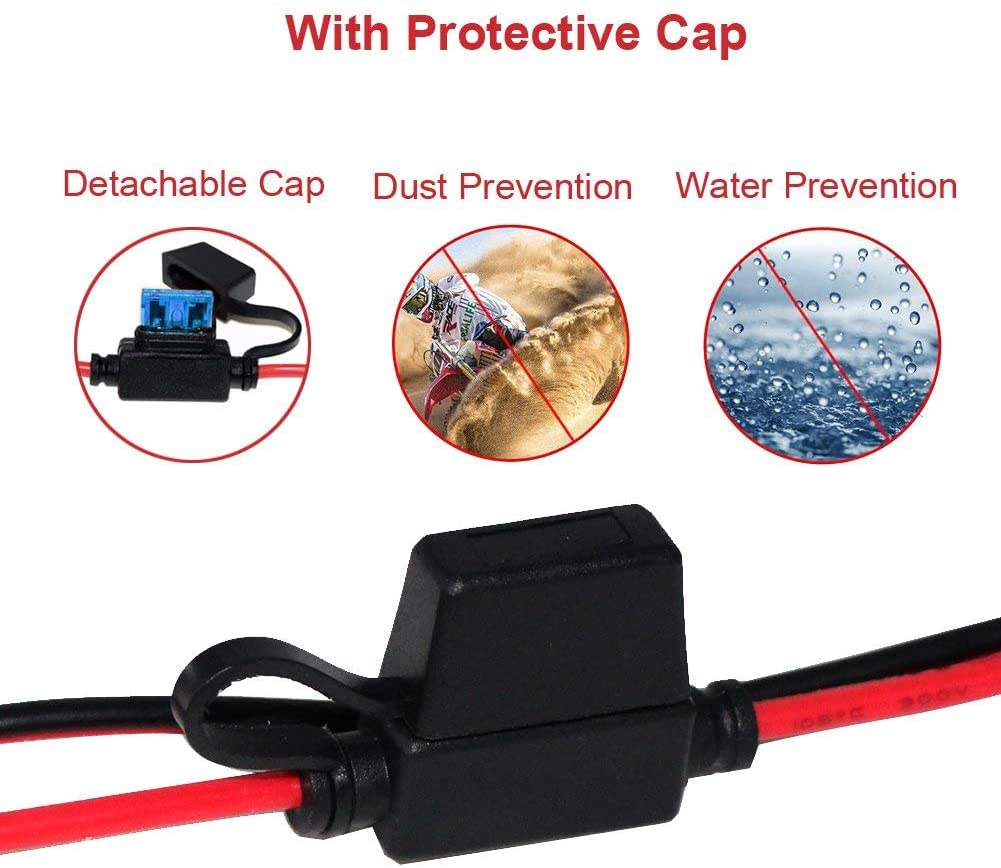 Sparking 5Ft 12V Female Car Cigarette Lighter Socket Extension Cord With Battery Alligator Clips Car Battery Clip-On Extension C
