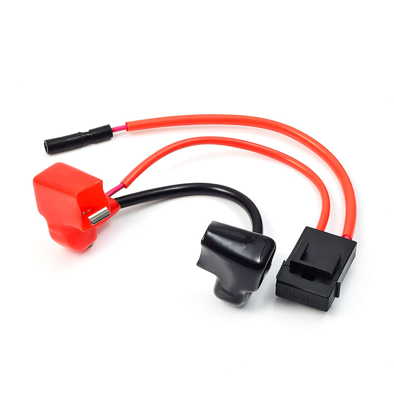MOTO1988 Starter Relay Solenoid & Battery Cable for Honda TRX400EX 1999-2004 - High-Quality Replacement Part