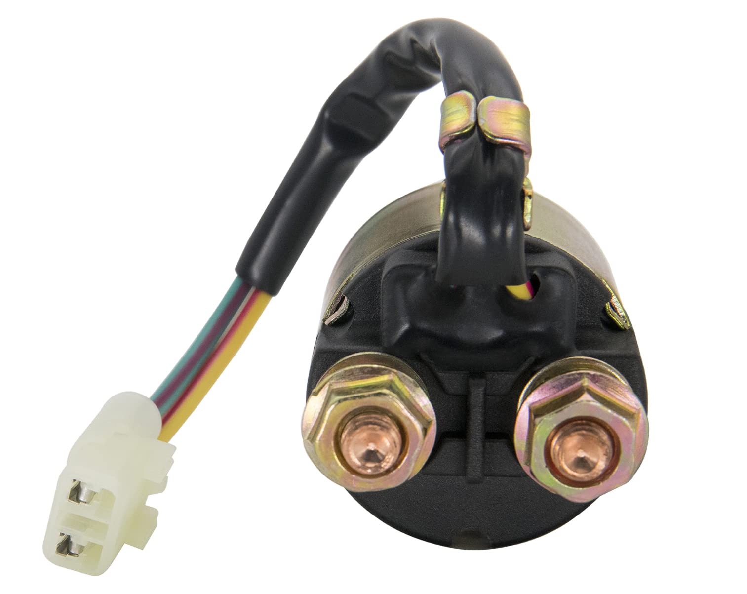 2Pcs Starter Solenoid Relay Compatible For Honda Trx90 Trx300 Trx350 Trx400 Trx420 Trx450 Trx450Es Trx500 Trx650 Trx680 Fourtrax