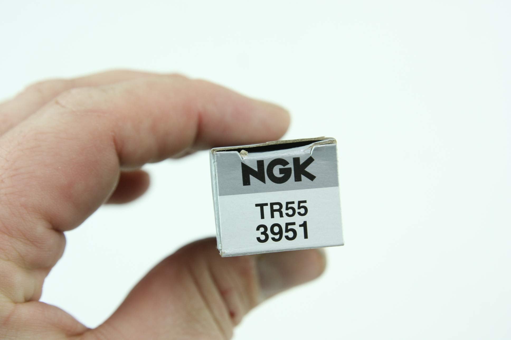 Set (4Pcs) Ngk V-Power Spark Plugs Stock 3951 Nickel Core Tip Standard 0.060In Tr55