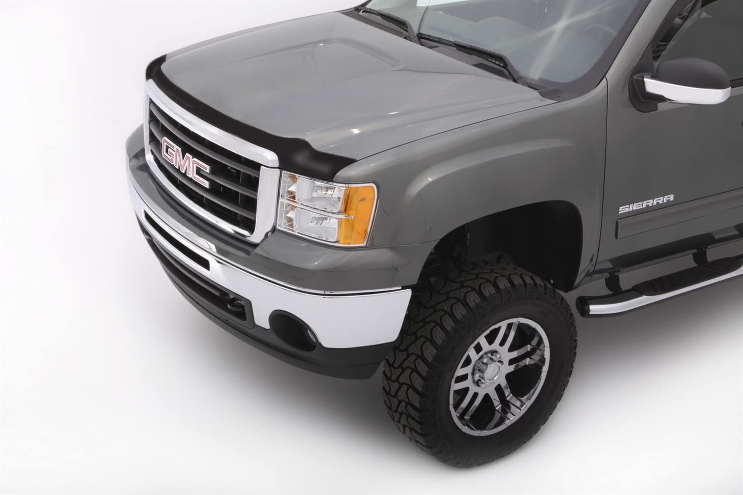 Auto Ventshade [Avs] Aeroskin / Hood Protector | Fits 2007 - 2013 Gmc Sierra 1500, 1 Pc. | Smoke - 322003