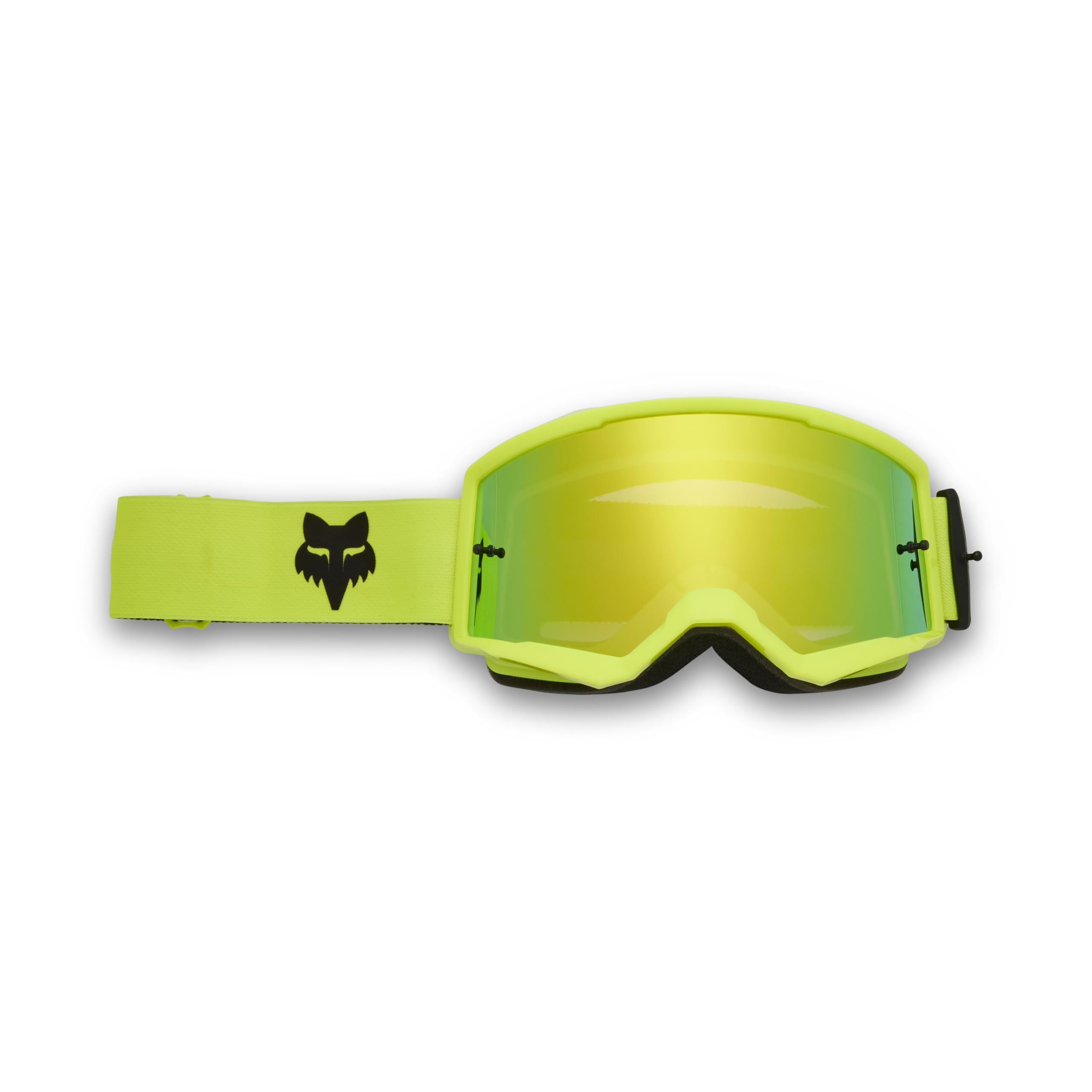 Fox Racing Unisex Main Motocross Dirt Bike Goggle, Fluorescent Yellow Spark, OS