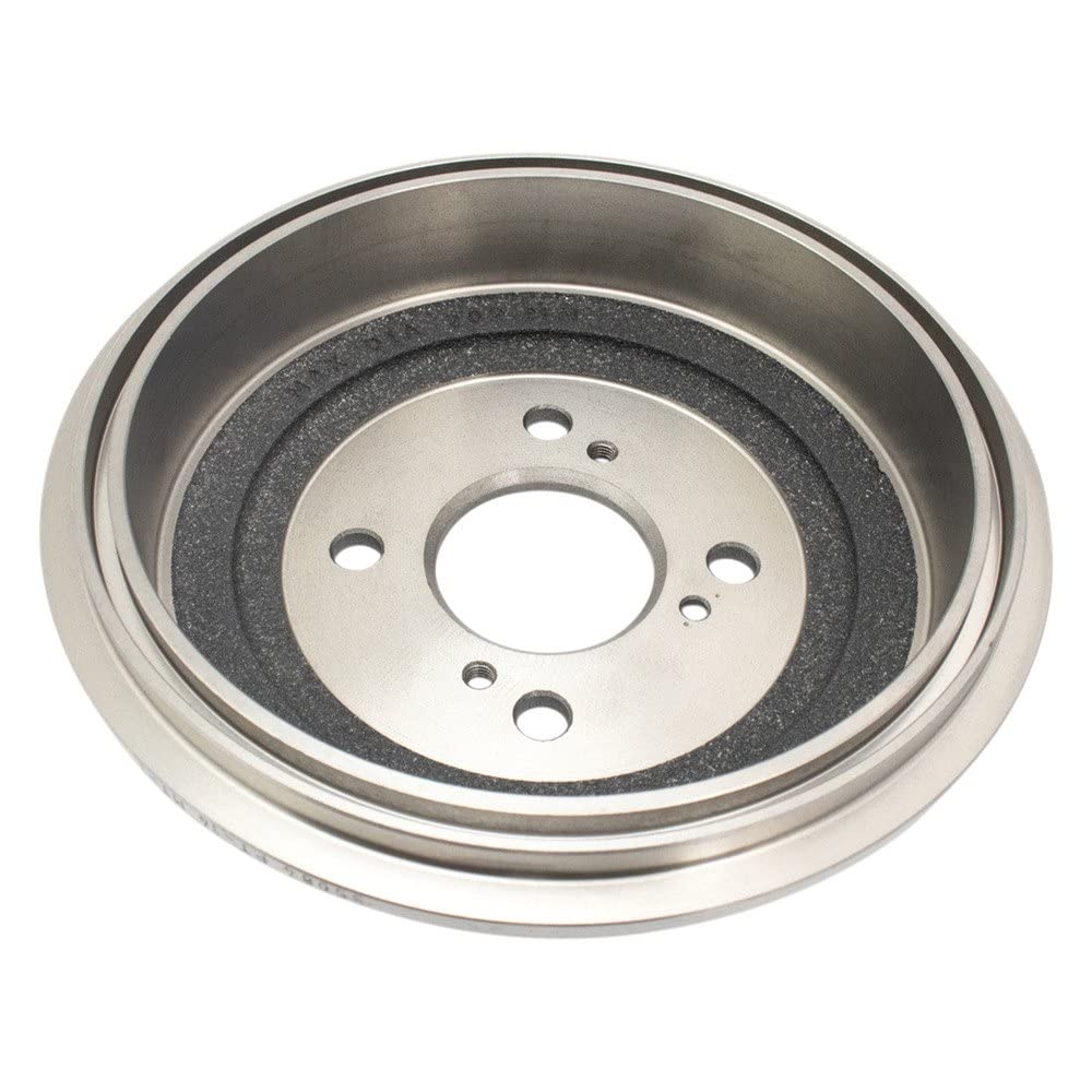 Trq Rear Brake Drum Pair Set Compatible With 2002-2007 Suzuki Aerio / 1999-2002 Suzuki Esteem