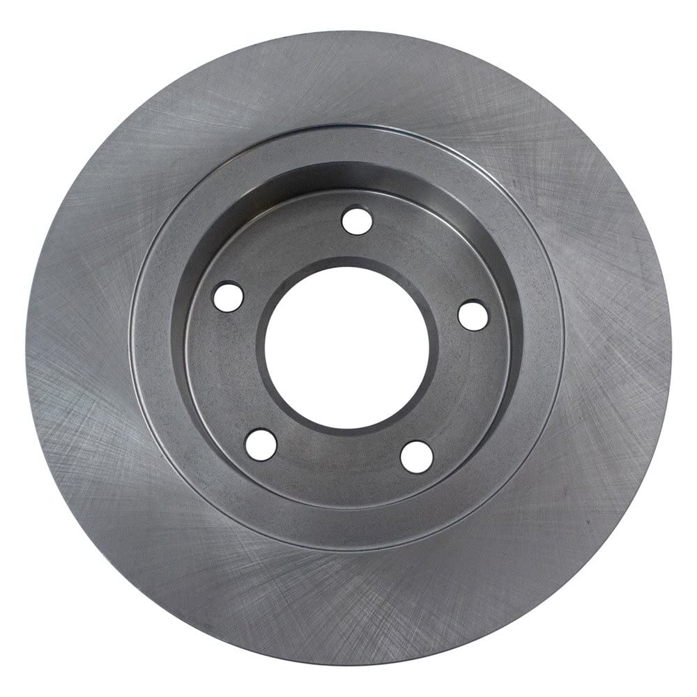 Trq Rear Brake Rotors Set Solid Compatible With 1993-1997 Ford Probe Mazda 626 Mx-6 2001-2003 Protege 2002-2003 Protege5