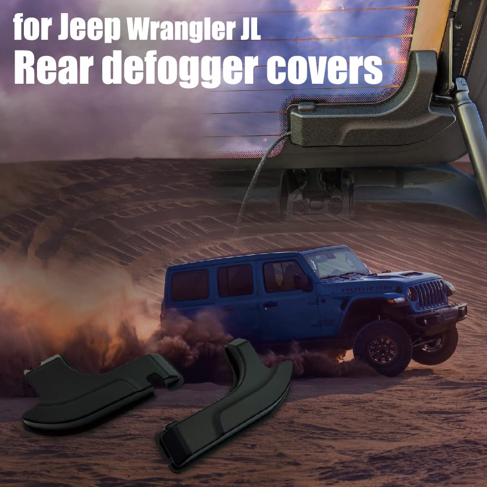Azuto Rear Defogger Cable Cover For Jeep Wrangler (Jl) / Jeep Wrangler 4Xe 2018-2024 Wrangler Interior Accessories