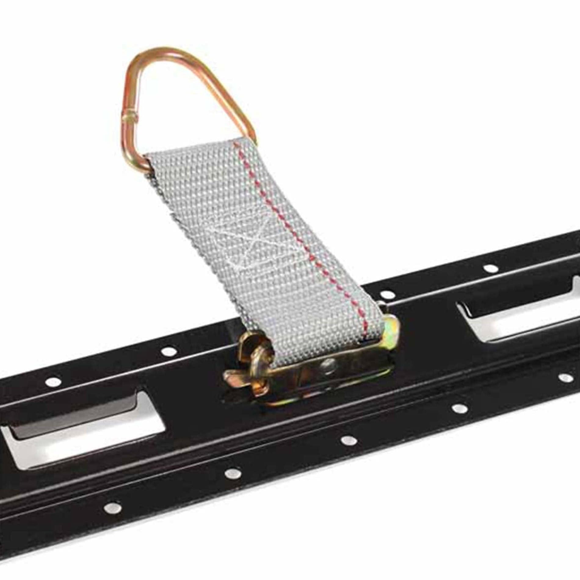 Dc Cargo Mall Indoor E Track Vertical Tie Down Rail Kit 4' (2 Pack) For Garages, Vans, Trailers, Motorcycle Tie Downs, Atv Mount