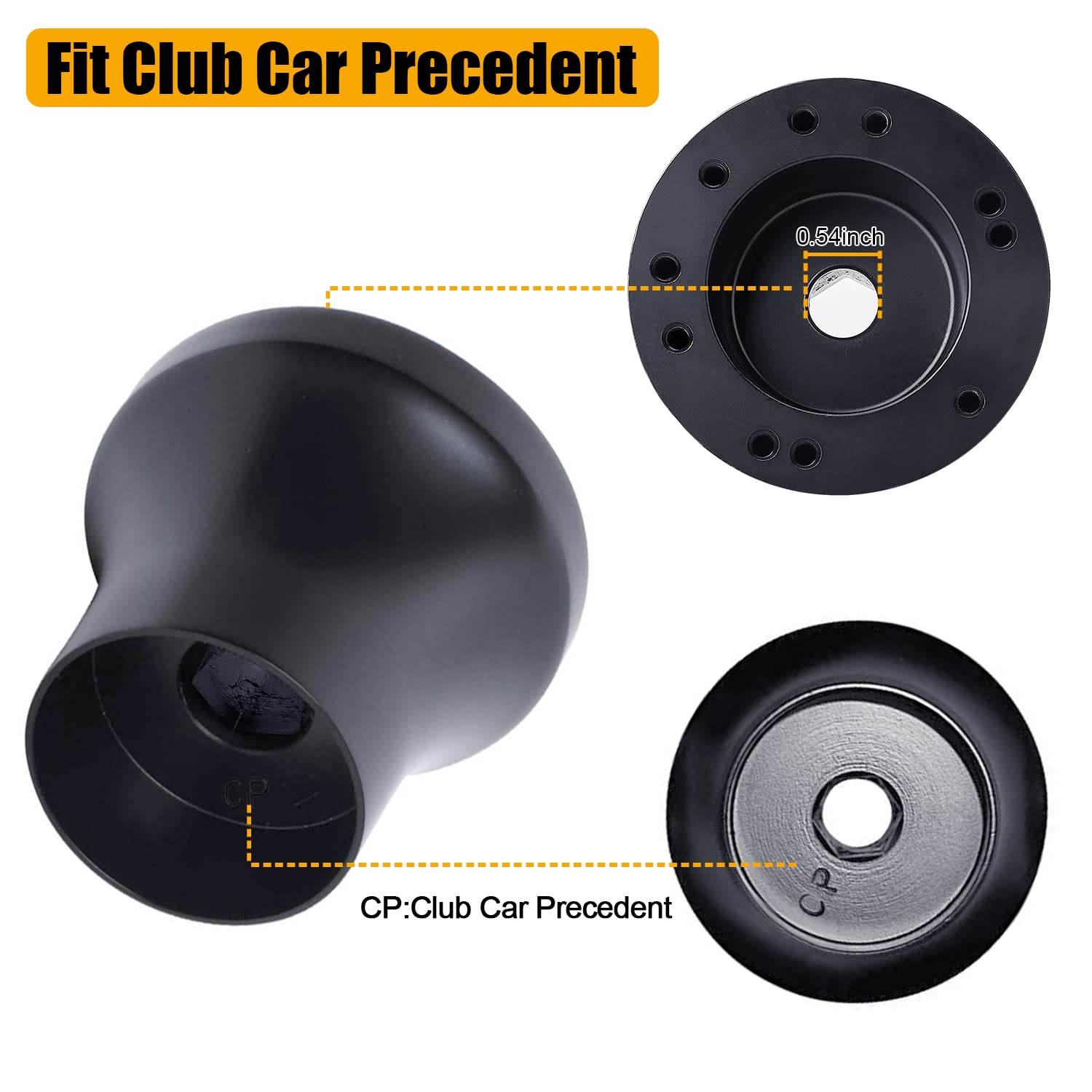 Club Car Precedent Golf Cart Steering Wheel Adapter Golf Steering Wheel Adapter For Club Car Precedent Golf Cart Steering Wheel