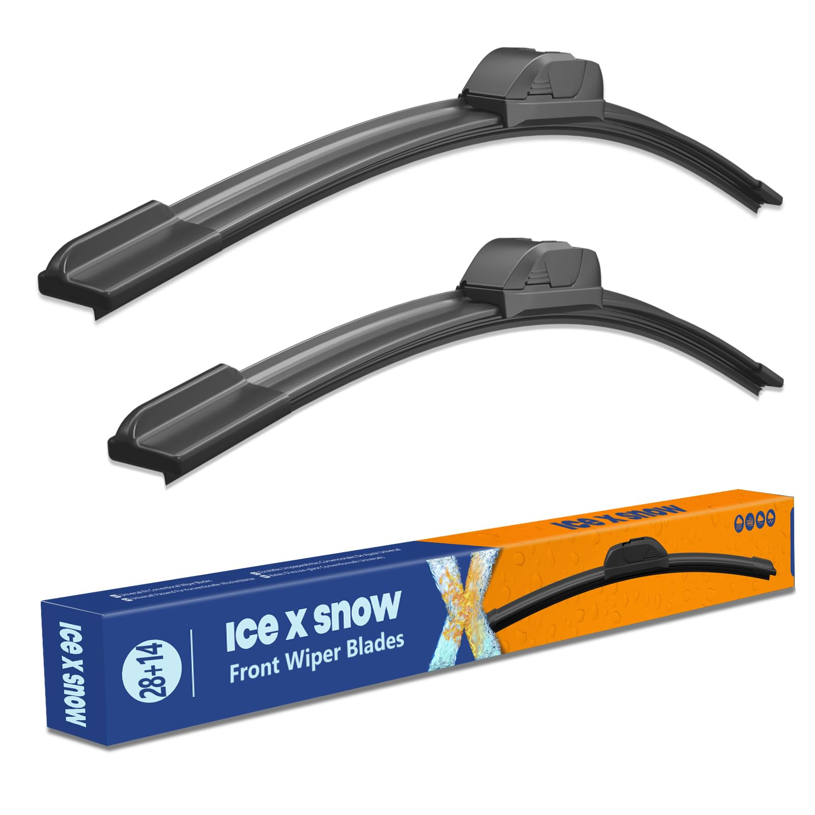28''+14'' Windshield Wiper Blades Replacement For Toyota Corolla 2020-2023 Hyundai Elantra 2016-2011 Prius C 2019-2012 Honda Fit