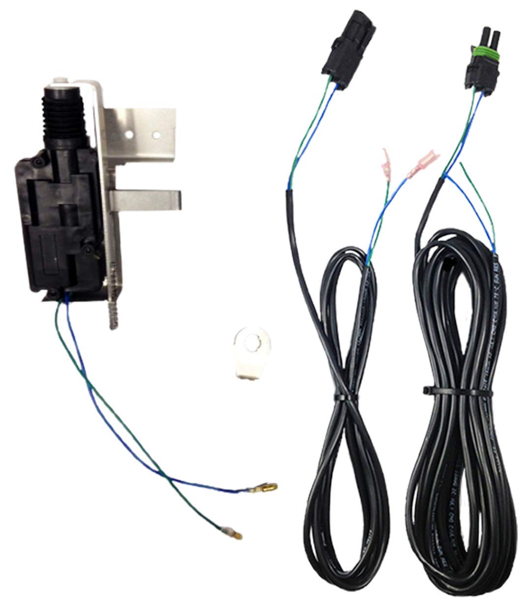 Pop & Lock Power Tailgate Lock for Chevrolet Silverado 1500 & GMC Sierra 1500/2500 - Model PL8140, Hardened Steel, Regular Color