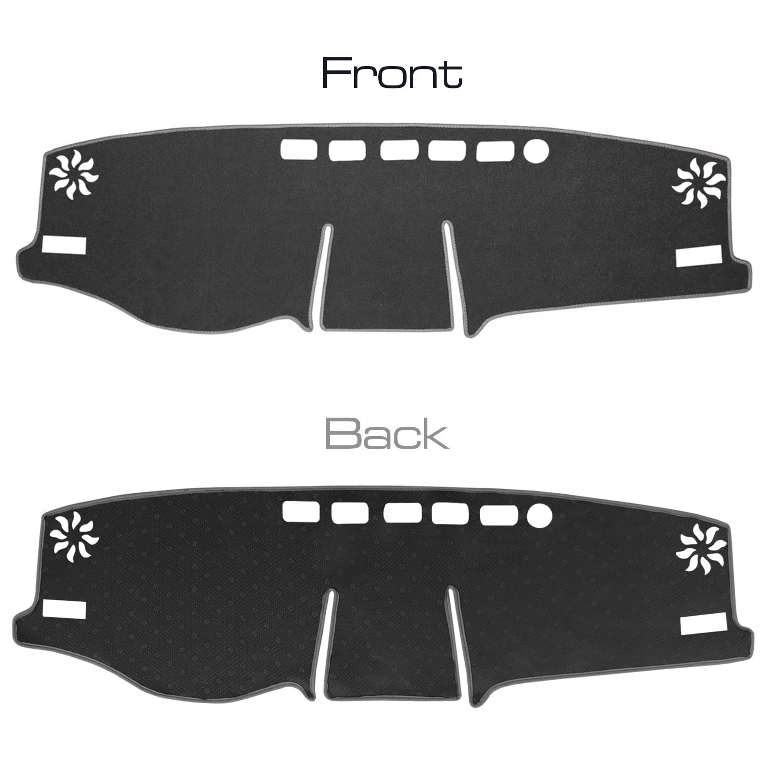 Senshine For Toyota Rav4 Accessories 2019 2020 2021 2022 2023 2024 Dashboard Cover Center Console Cover Dash Mat Carpet Protecto