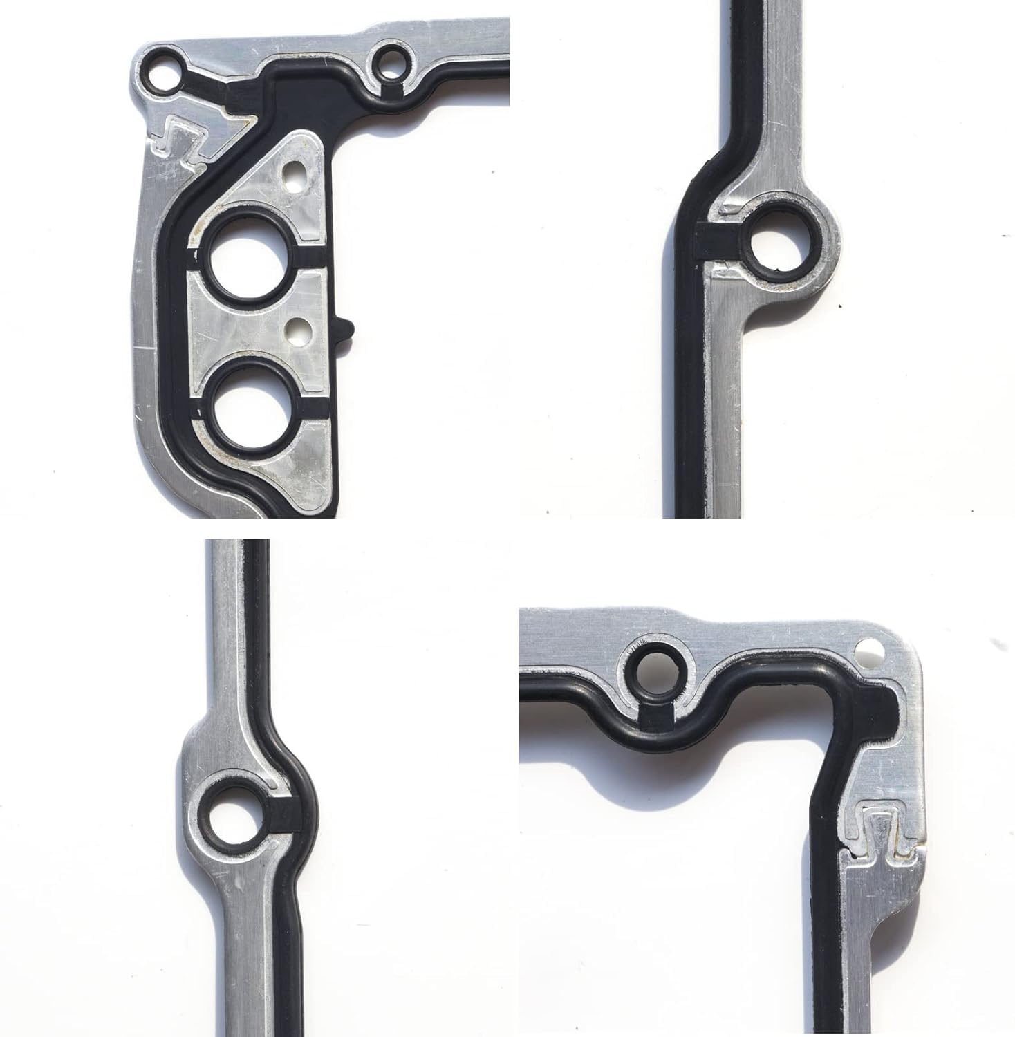 HIHIAV Oil Pan Gasket & B32790 Oil Pump Pickup Tube Gasket for Chevy Silverado 5.3, Suburban, Sierra, Tahoe, 4.8L-6.2