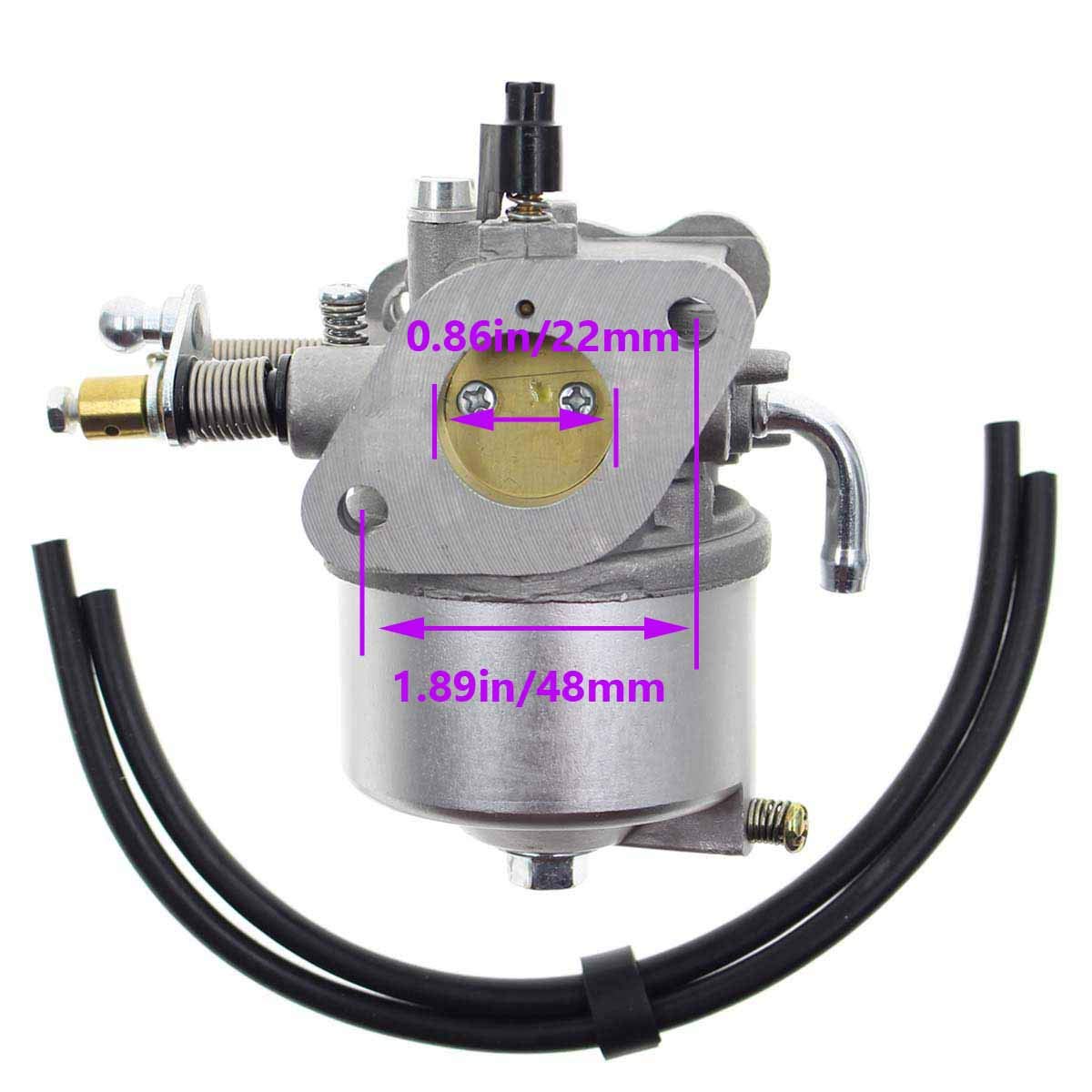 295cc Carburetor+Fuel Pump for EZ-GO Marathon Medalist TXT 4-Cycle Golf Carts 1991-up with 295cc Engines 26645-G01, 26645-G03, 2