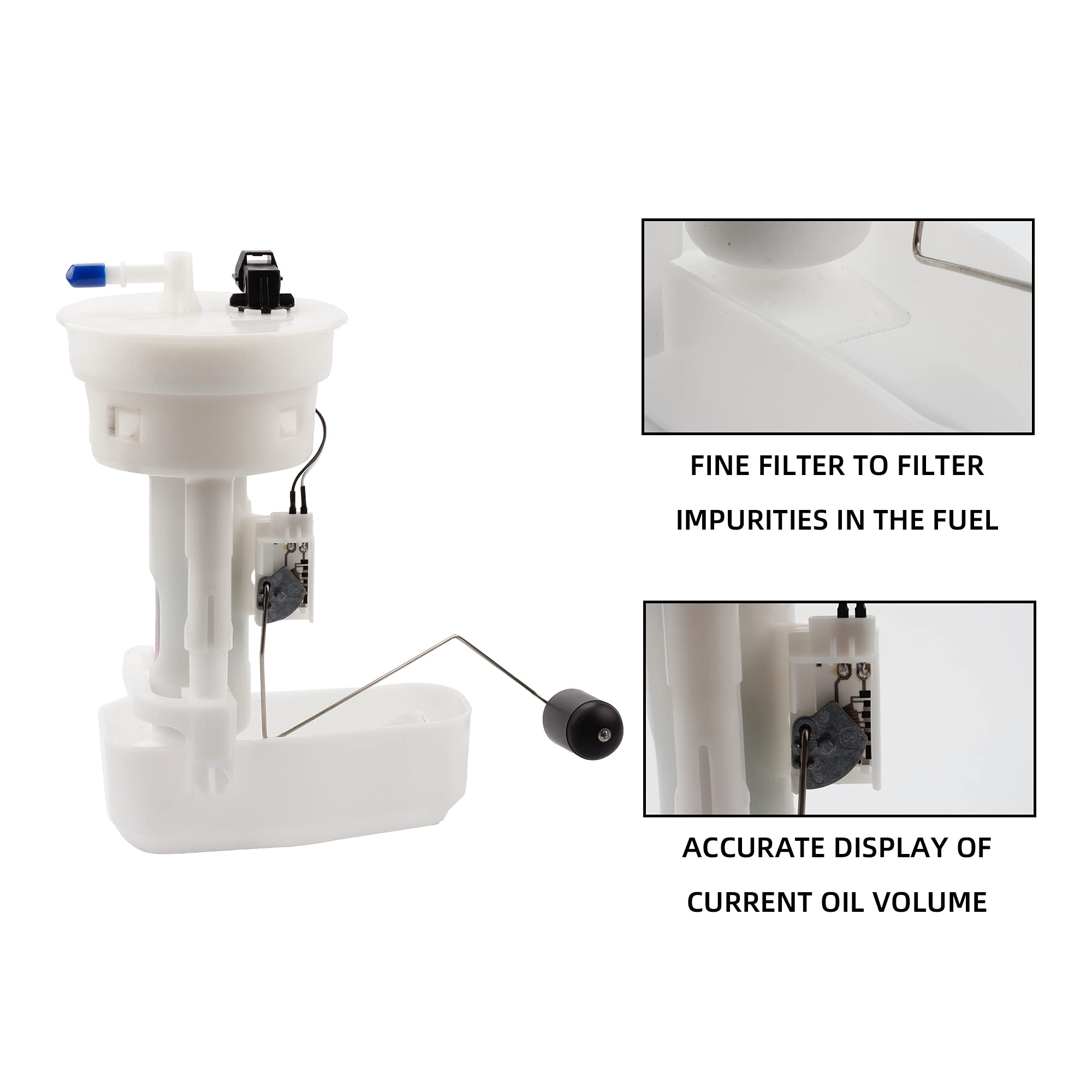 Dasbecan Fuel Pump Assembly Compatible With Suzuki King Quad 450 500 700 750 Replaces# 15100-31G03 1510031G03