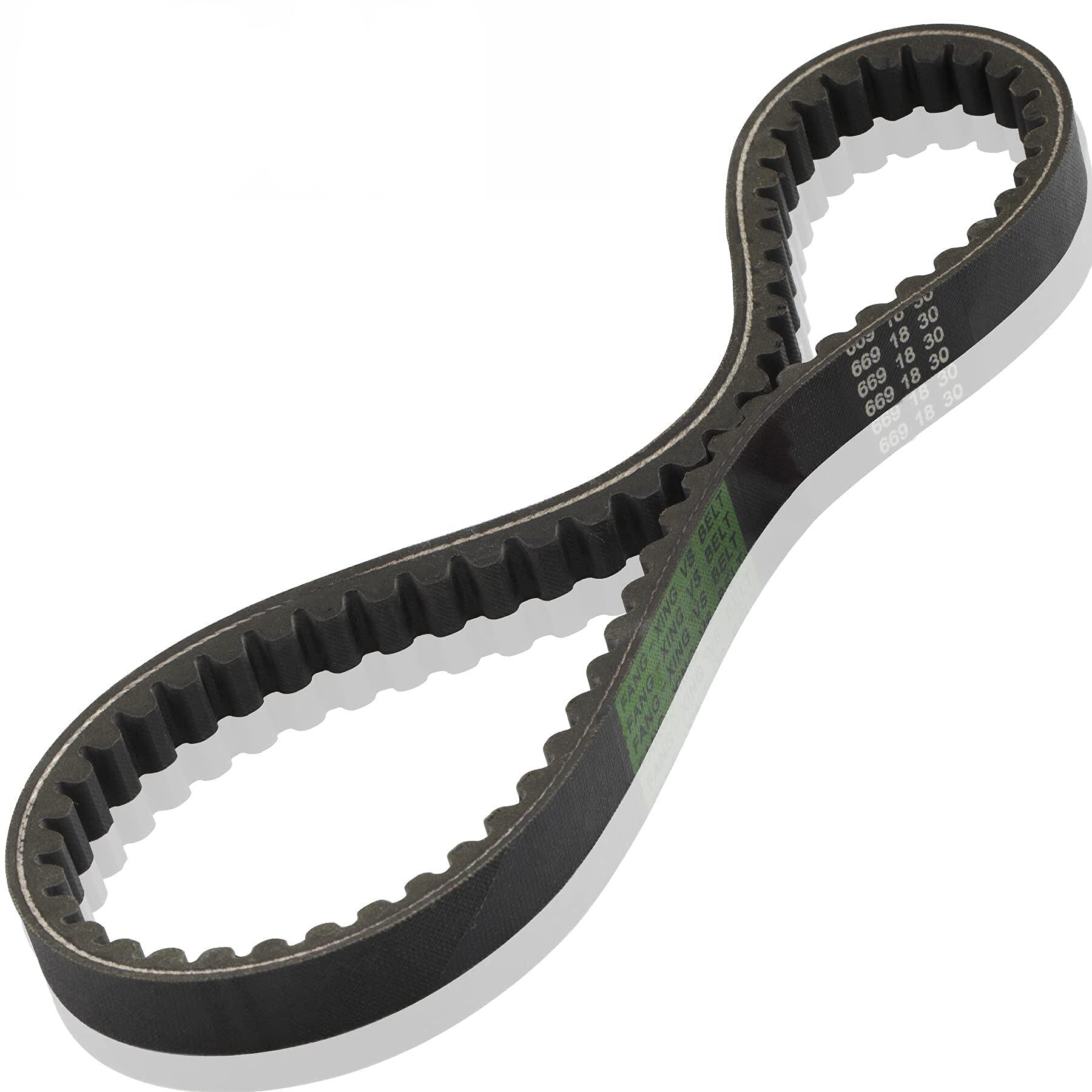 MRELC 139QMB Reinforced 669-18-30 Racing CVT Drive Belt Compatible with GY6 49cc 50cc