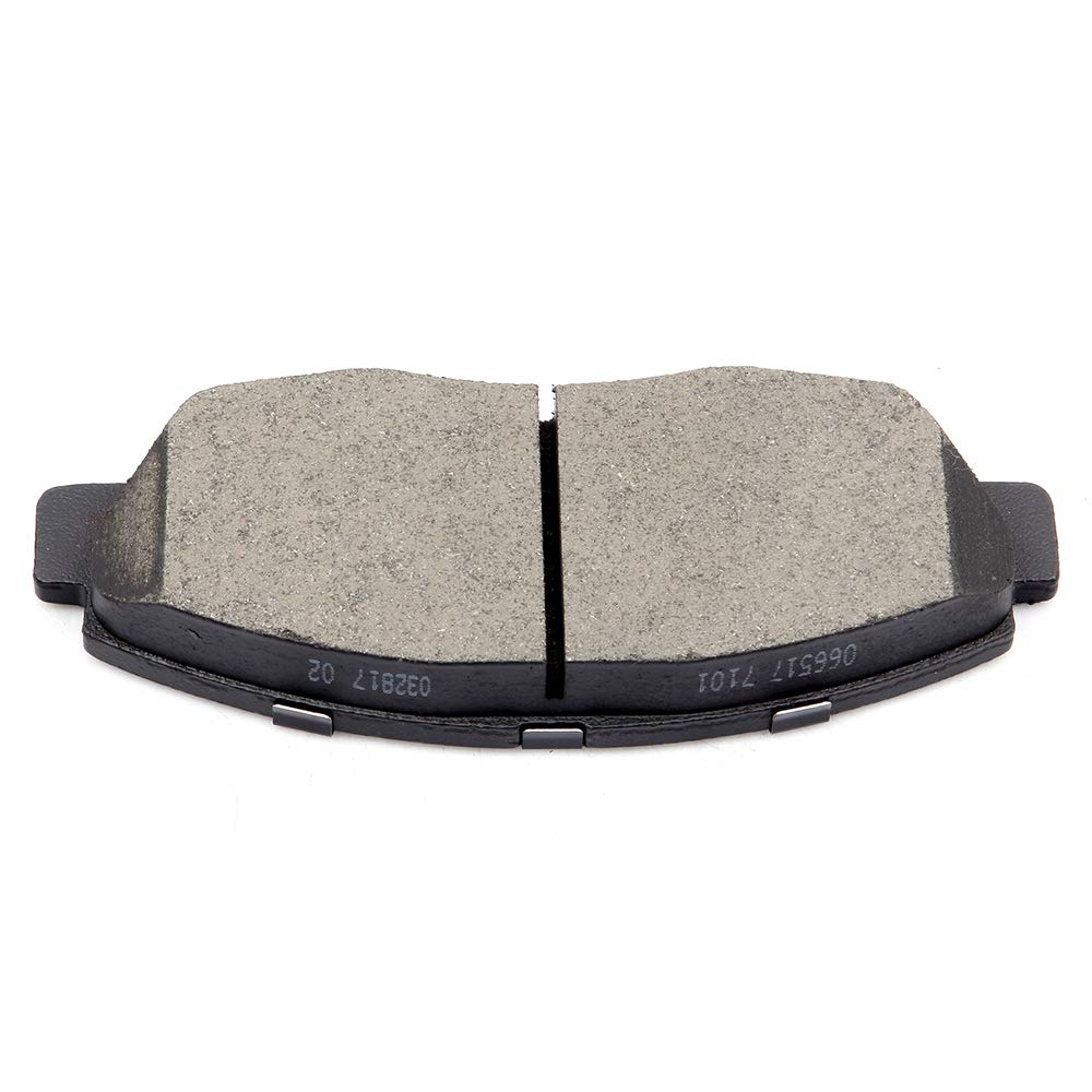 Cciyu D465 D537 Front Rear Ceramic Brake Pads Kits 8Pcs Fit For 1997-1999 For Acura Cl,1991-1997 For Honda For Accord