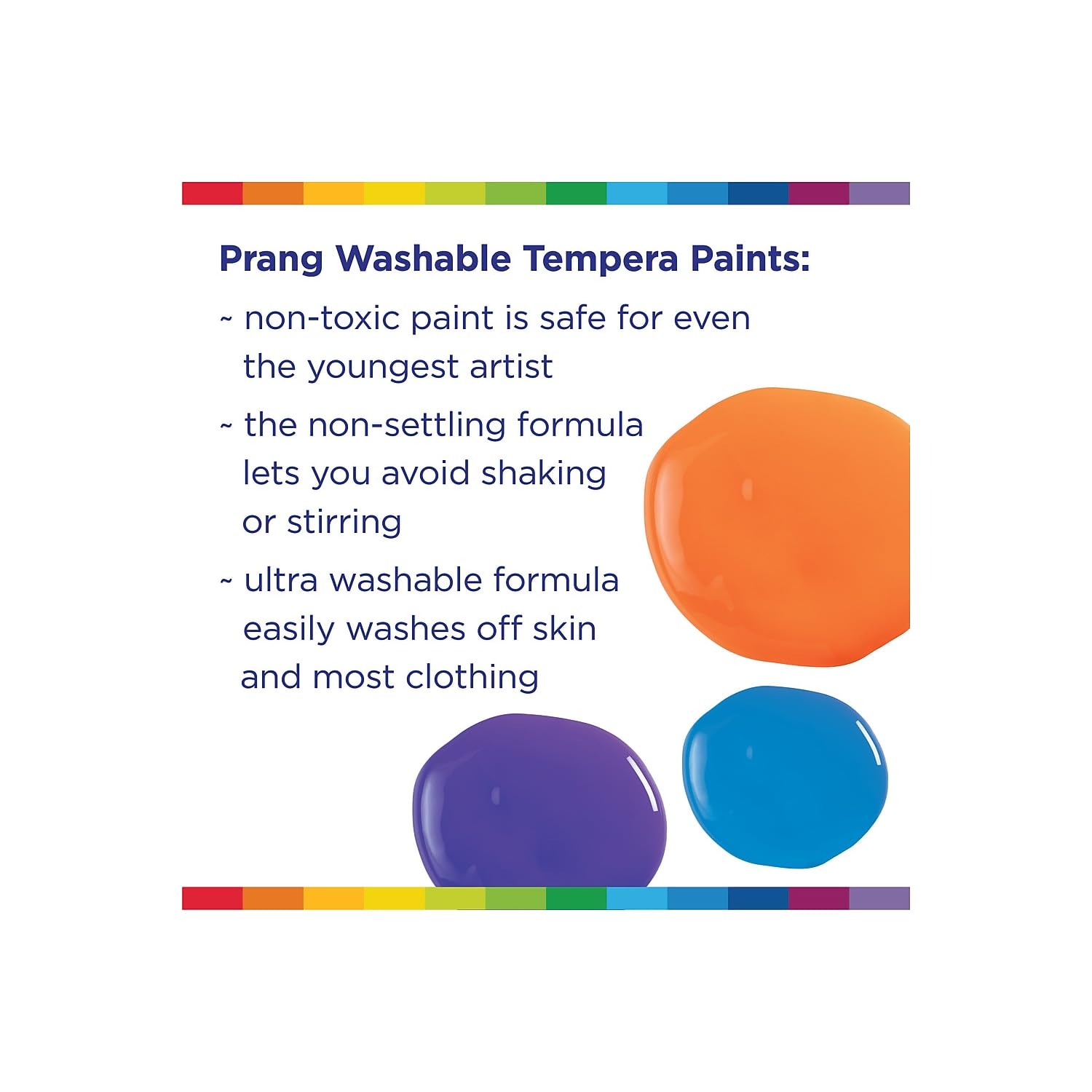 Prang Ready-To-Use Washable Tempera Paint, 1 Gallon Bottle, Brown (10608)