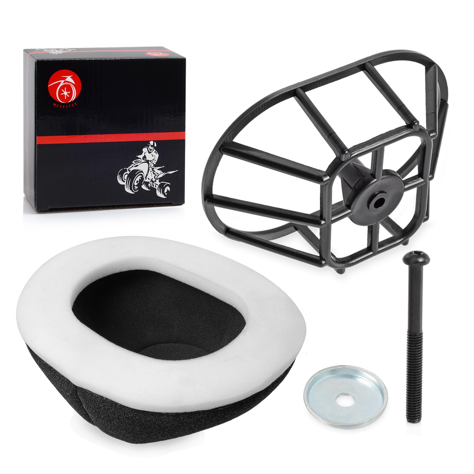 Air Filter Kit Cage Holder Intake Basket For Yamaha Blaster 200 Grizzly 125 Breeze 125 Yfa1 Raptor 125 250 2Xj-14458-00-00