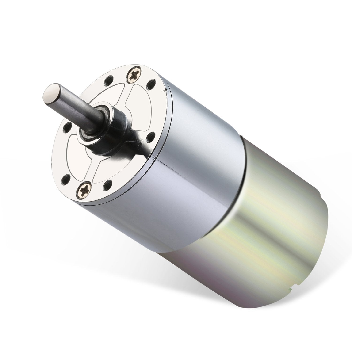 greartisan Dc 24V 1000RPM gear Motor High Torque Electric Micro Speed Reduction geared Motor centric Output Shaft 37mm Diameter 