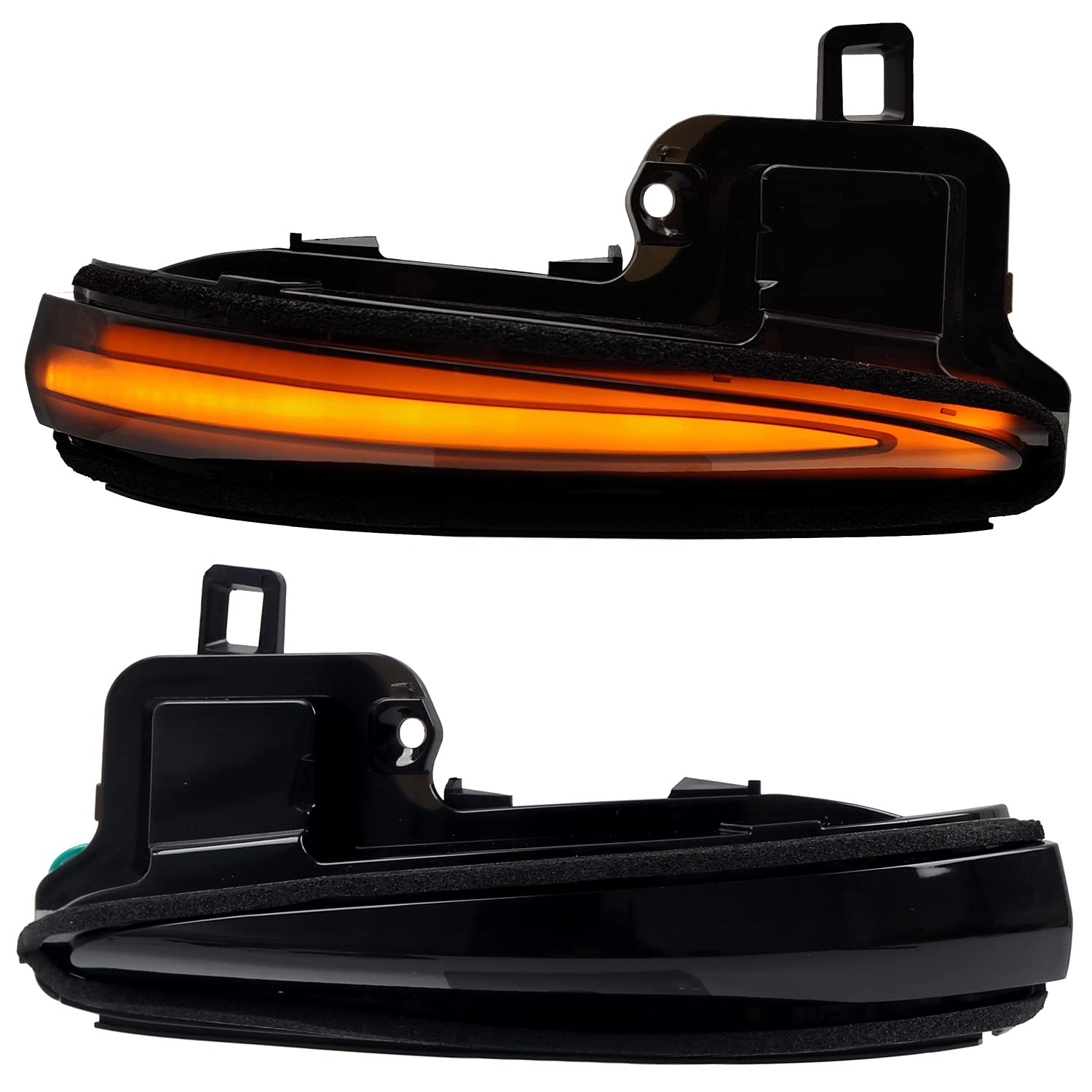 High Flying Car Accessories Side Mirrors Led Sequential Dynamic Blackout Turn Signal Lights Indicator 2Pcs/Pair For Toyota Tacom