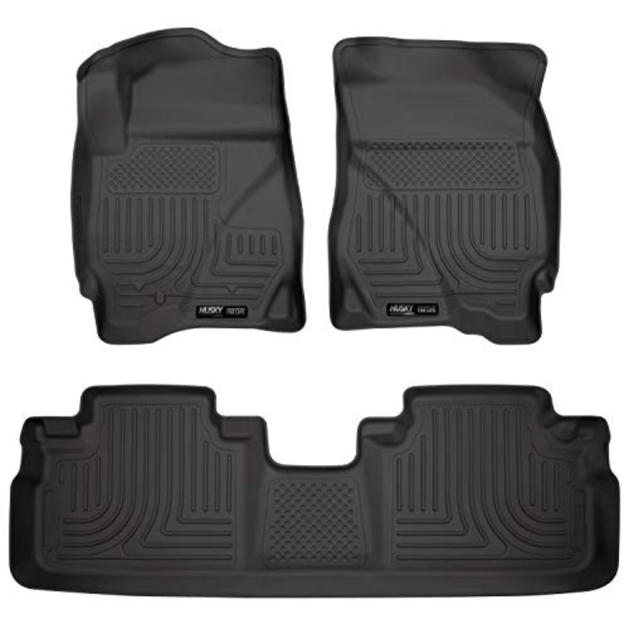 Husky Liners Weatherbeater Floor Mats | Fits 2009 - 2012 Ford Escape; 2009 - 2011 Mazda Tribute & Mercury Mariner | Front & 2Nd