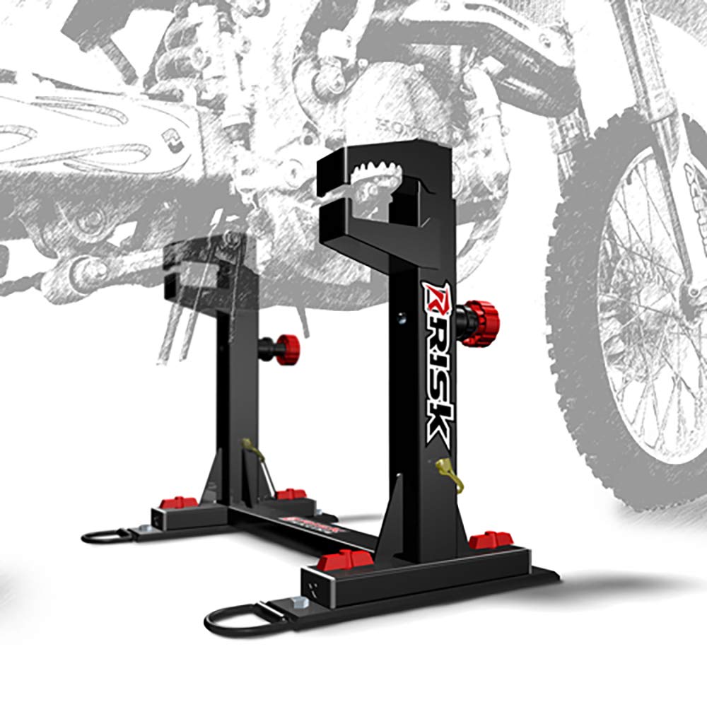 Risk Racing 00204 Black Junior Lock-N-Load Strapless Motocross Transport System