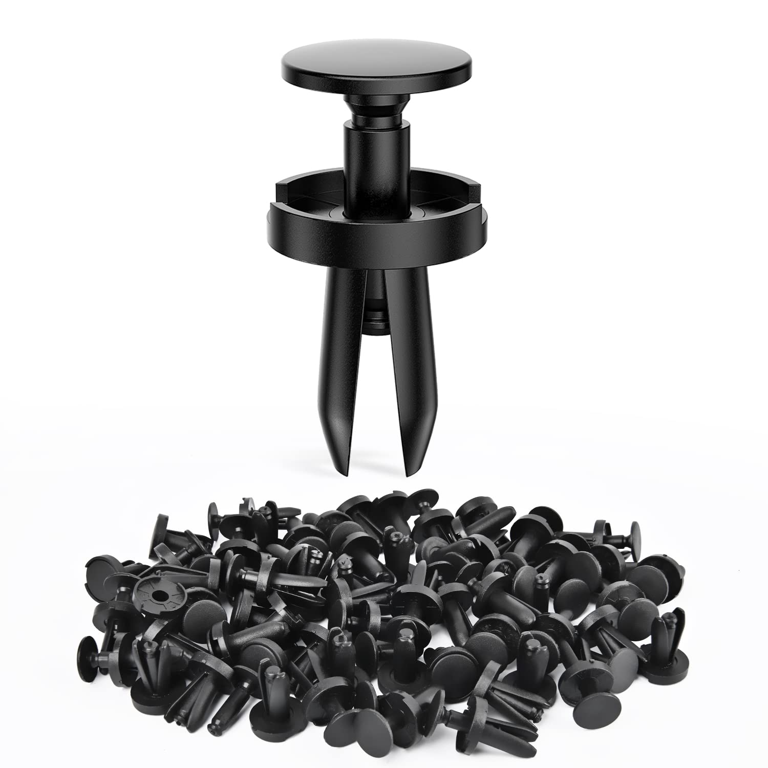 Nilight 100Pcs Push-Type Fender Liner Retainer Clips Replacement For Chrysler 6504521, 04575412Af Jeep Liberty Grand Caravan Dod