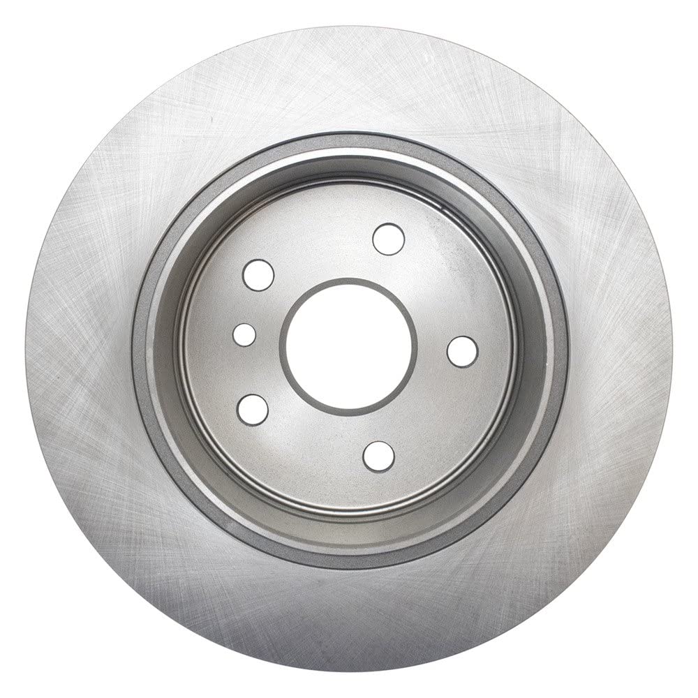 Trq Rear Brake Rotors Set Solid Compatible With 2000-2004 Toyota Avalon