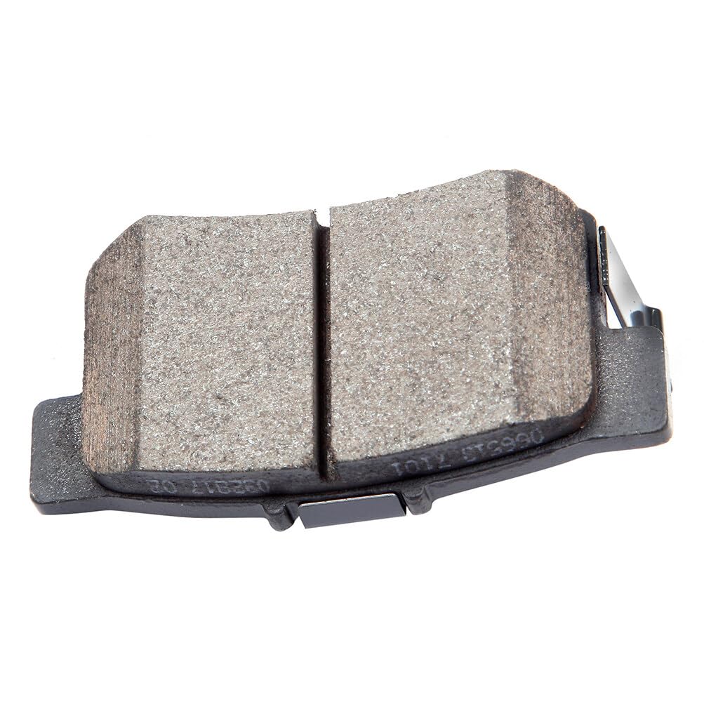 SCITOO D537 Rear Ceramic Brake Pads Sets & Brake Hardware Fit For Acura CL/CSX/EL/ILX/Integra/RSX/TL,For Honda Civic/For Accord/