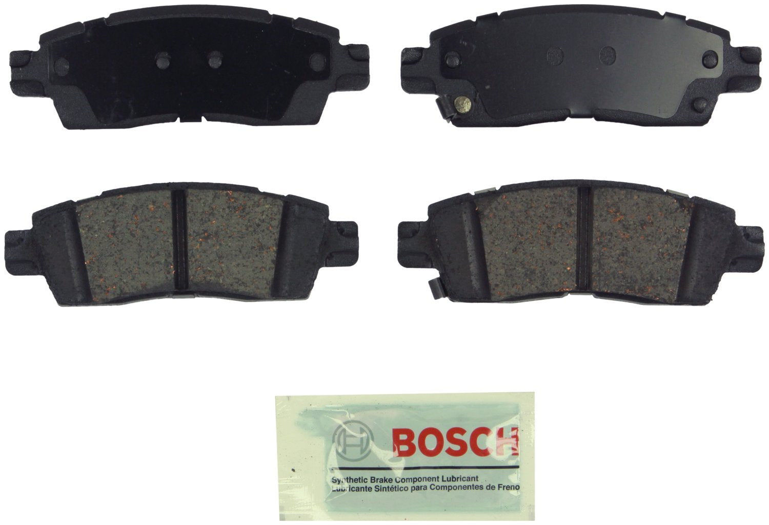 BOSCH BE1507 Blue Ceramic Disc Brake Pad Set - Compatible with Select Buick Enclave; GMC Acadia; REAR