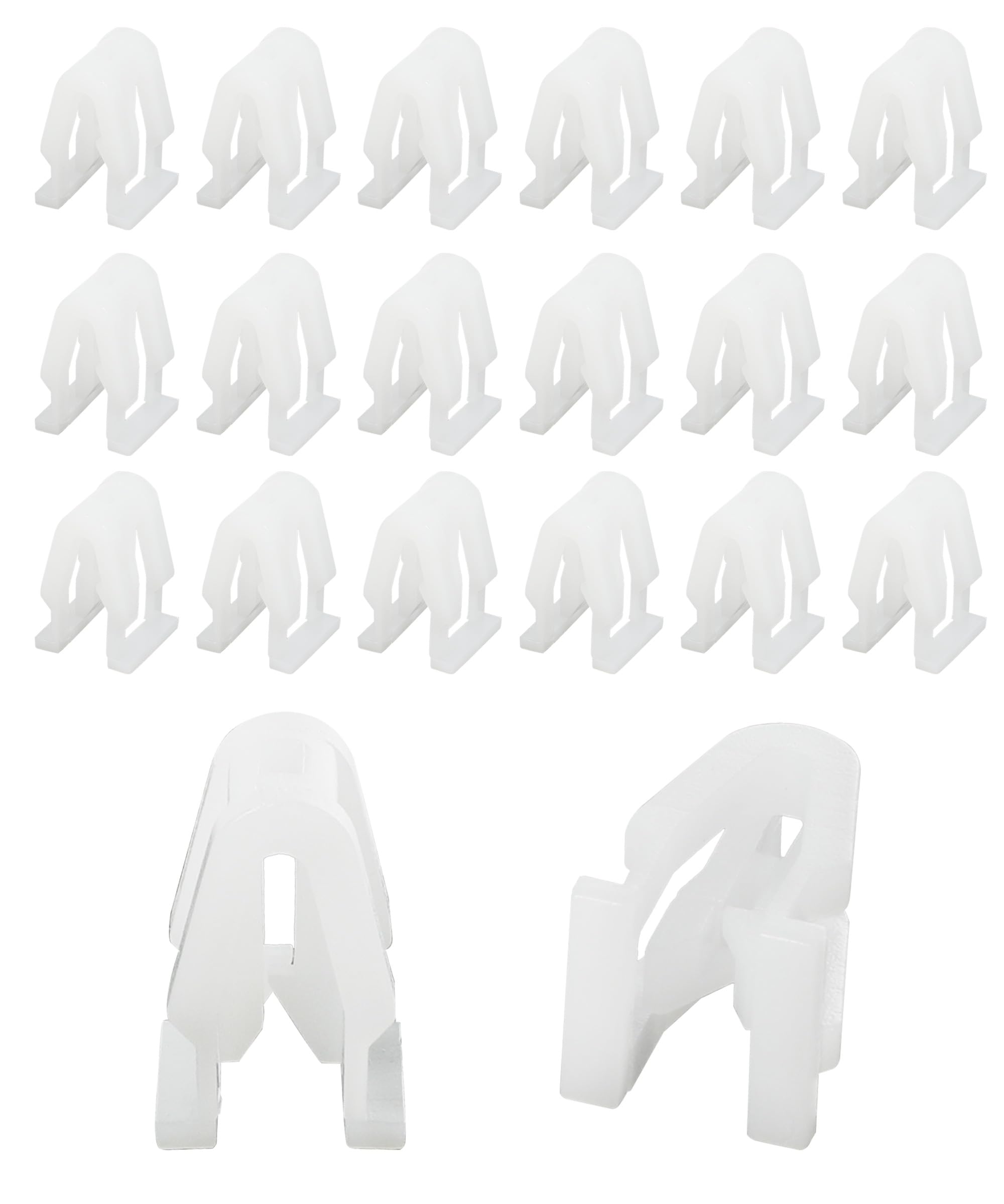 RACOONA 20PCS Car Clips,Dashboard Trim Clips,Automotive Clips Plastic Fasteners,Car Accessories Car Front Console Retainer,Dash 