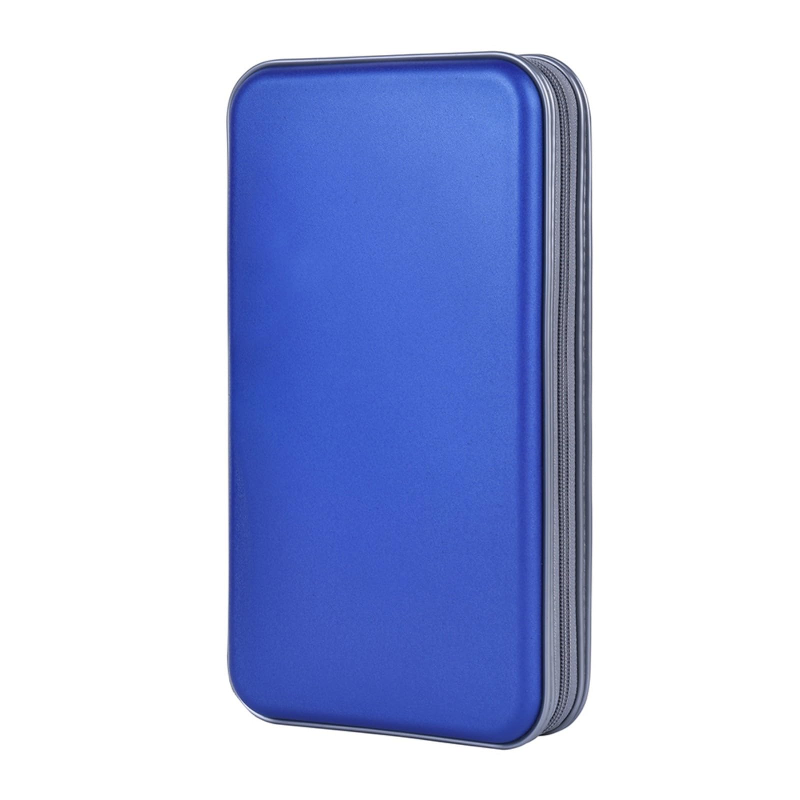 Alavisxf Xx Cd Holder, 72 Capacity Cd/Dvd Case Holder Portable Wallet Storage Organizer Hard Plastic Protective Storage Holder F