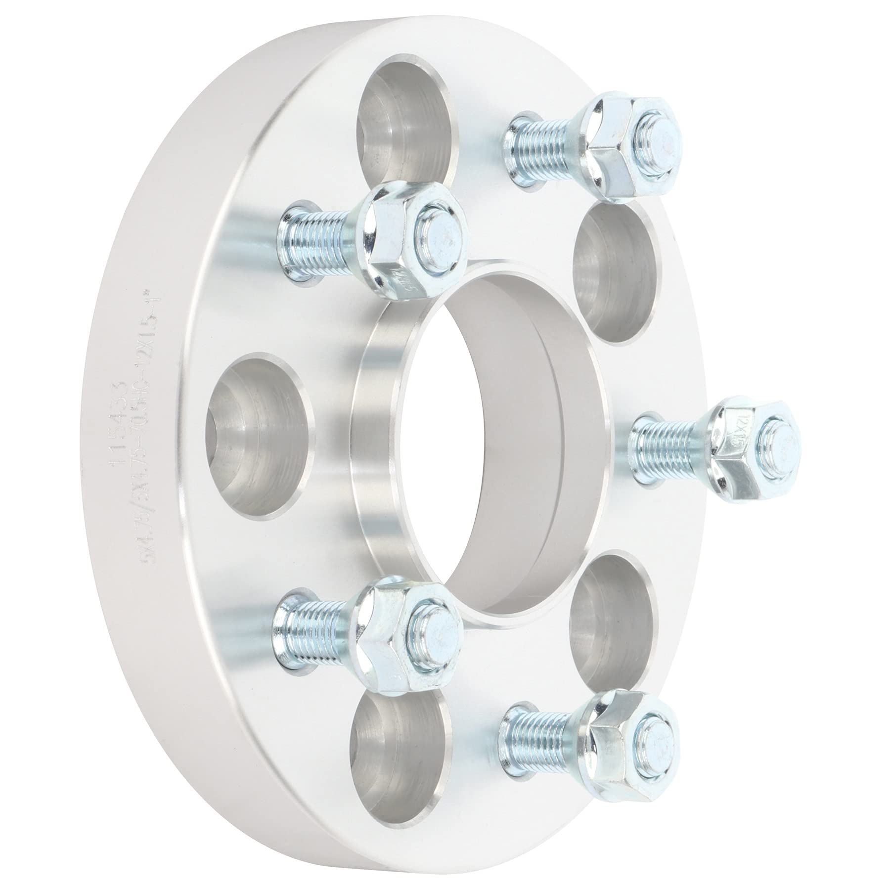 ROADFAR 2Pcs 5 Lug Hubcentric Wheel Spacers 5x4.75 1 inch Thickness Bore 70.5mm Thread Pitch 12x1.5 Wheel Spacers Compatible for
