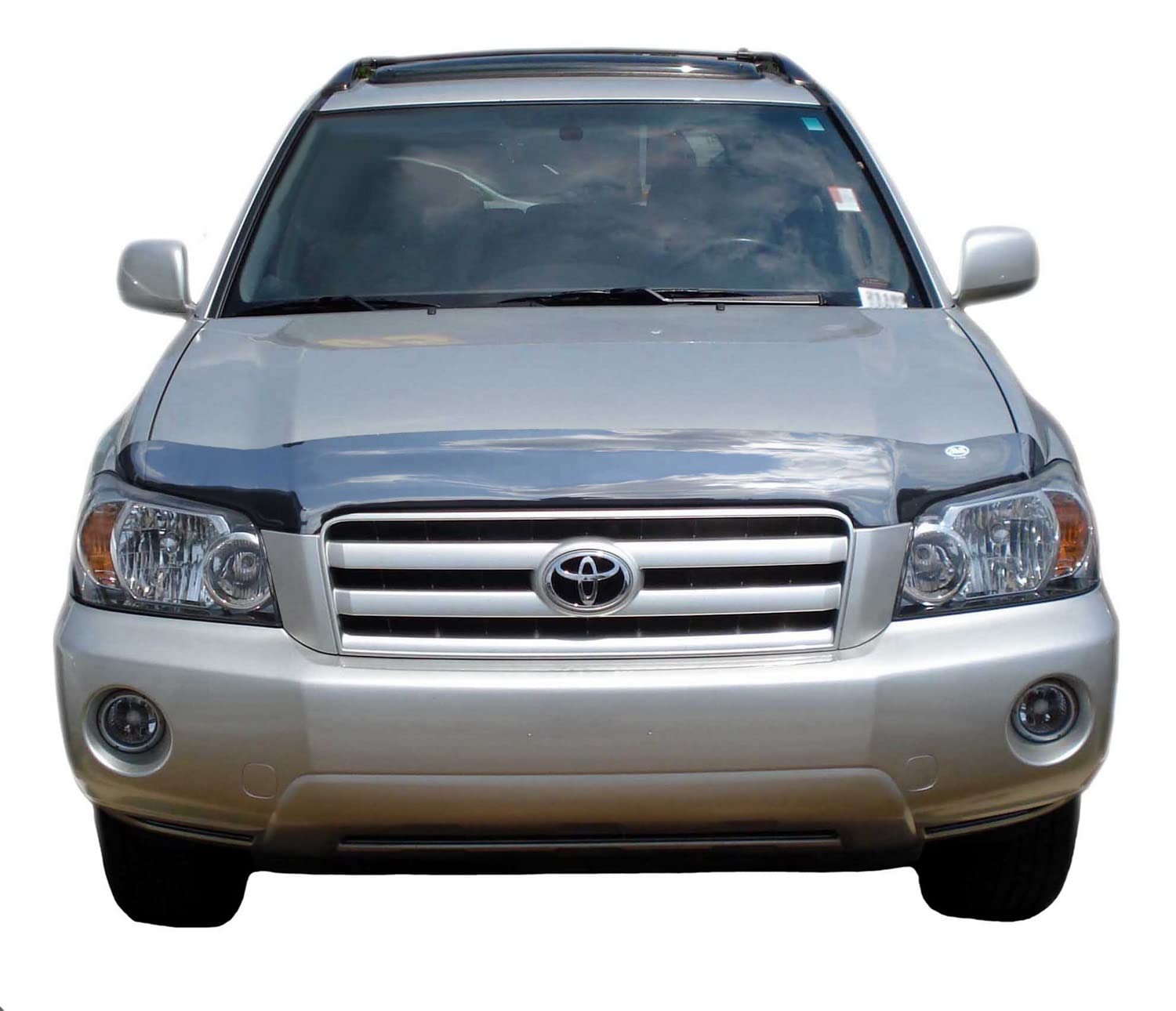 Auto Ventshade [Avs] Bugflector Ii / Hood Shield | Fits 2001 - 2007 Toyota Highlander, 1 Pc. | Dark Smoke - 25330
