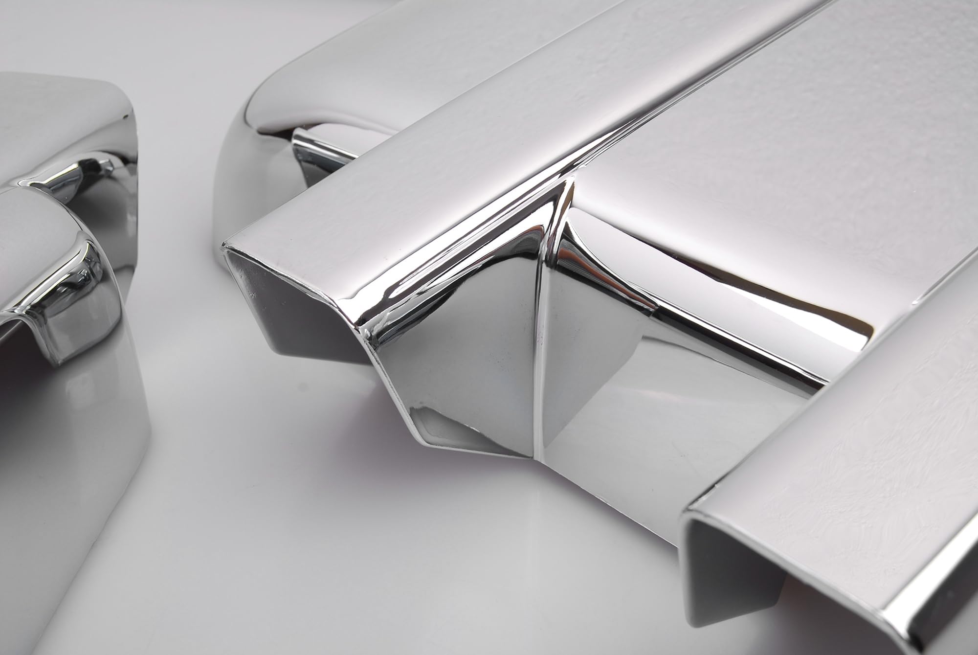 2Pcs Chrome Abs Side Door Full Mirror Covers For 08 09 10 11 12 13 14 15 16 Ford F250 F350 F450 Super Duty