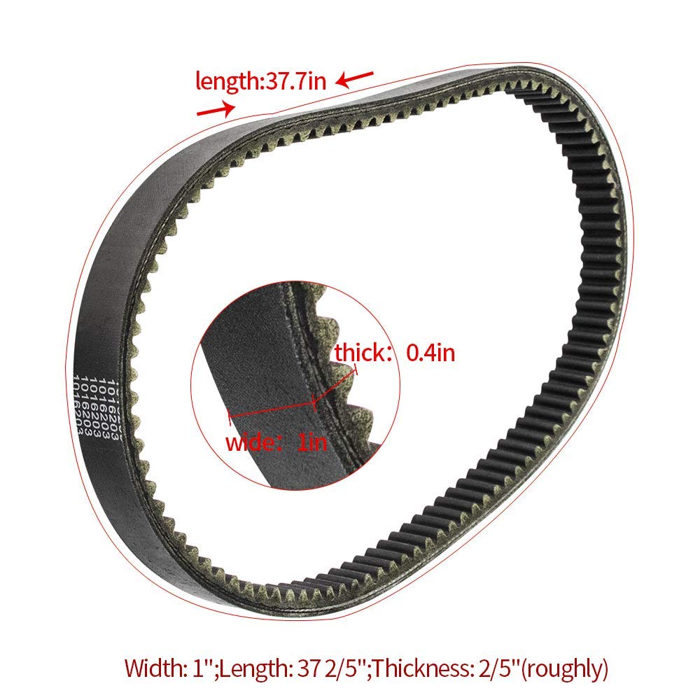 Drive-Up 1016203 101916701 Starter Generator And Drive Belt Kit For Club Car Ds Precedent Golf Cart