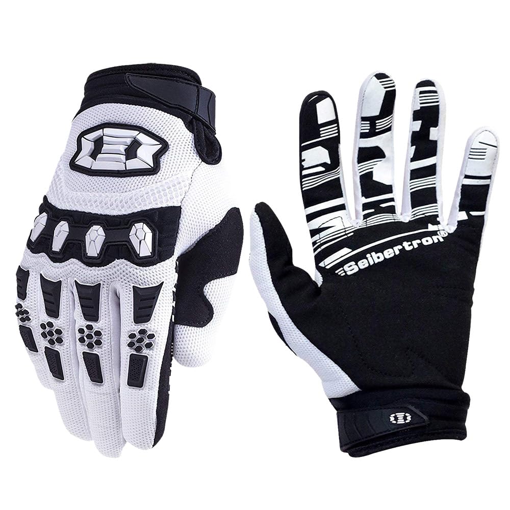 Seibertron Dirtpaw Unisex Bmx Mx Atv Mtb Racing Mountain Bike Bicycle Cycling Off-Road/Dirt Bike Gloves Road Racing Motorcycle M