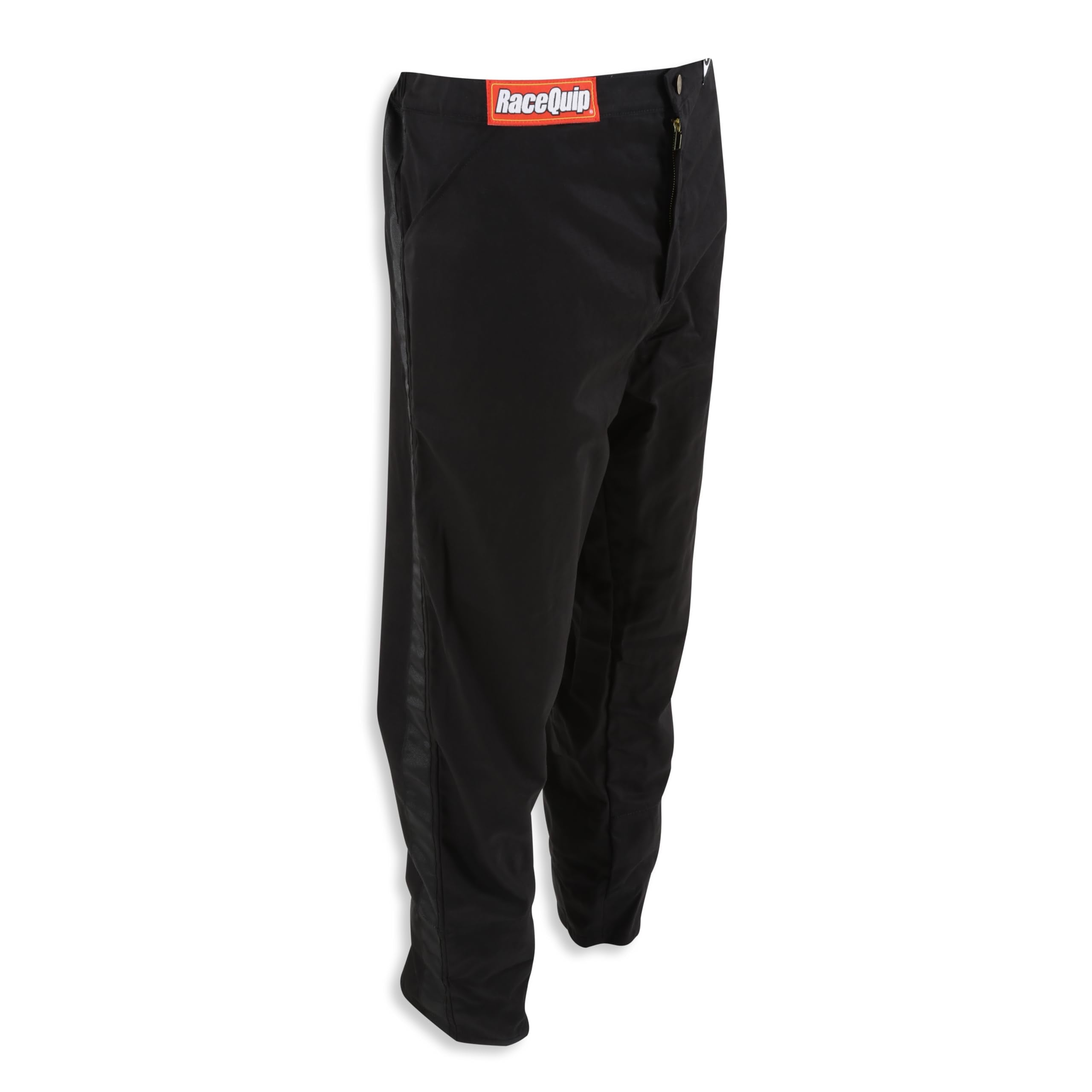 RaceQuip Racing Driver Fire Suit Pants Single Layer SFI 3.2A/ 1 Black 2X-Large 112007