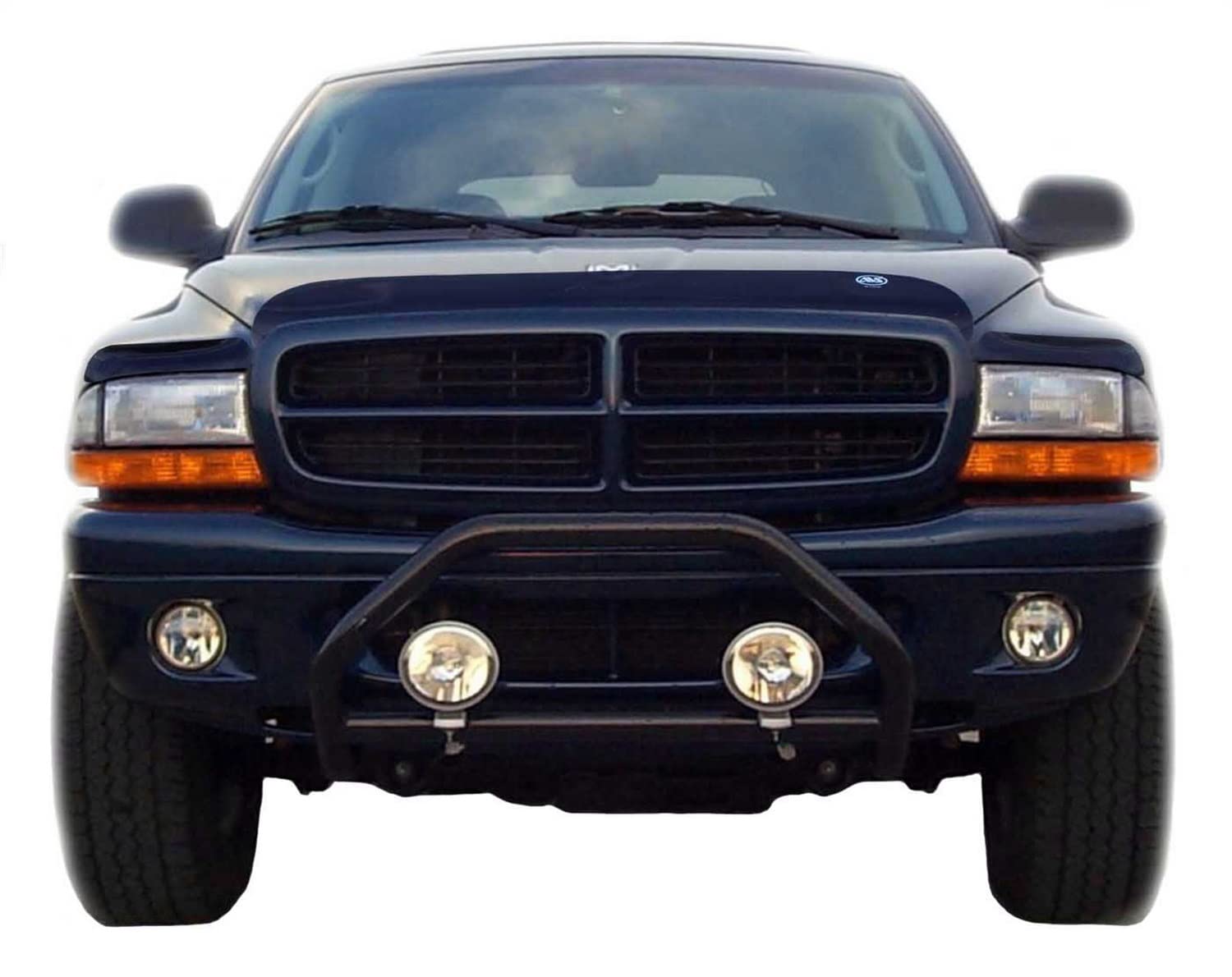Auto Ventshade [Avs] Bugflector Ii Hood Shield | 1997 - 2004 Dodge Dakota, 1998 - 2003 Durango, High Profile, Smoke, 1 Pc. | 259