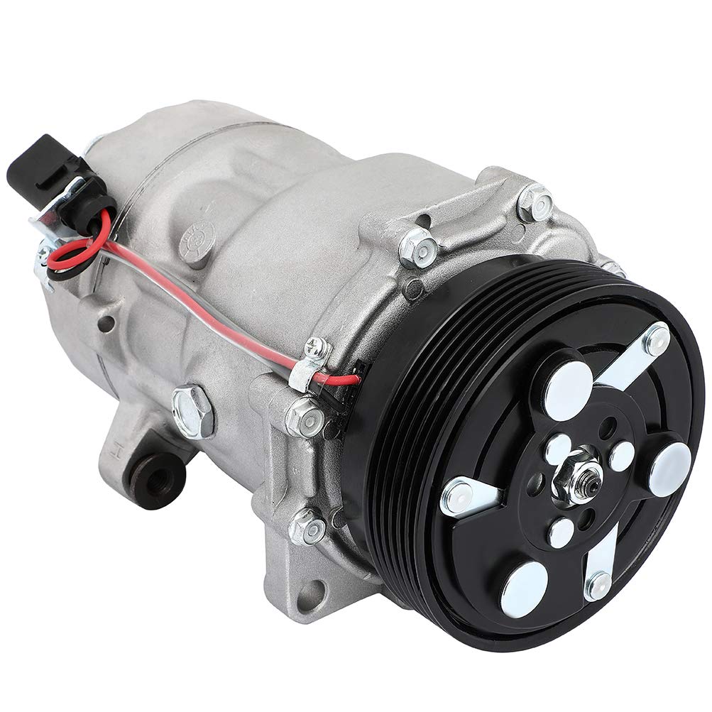 cciyu Air Conditioner AC Compressor with Clutch for A-udi TT TT Quattro for V-olkswagen for Type 1 for Golf J-etta 1.8L 2000 200