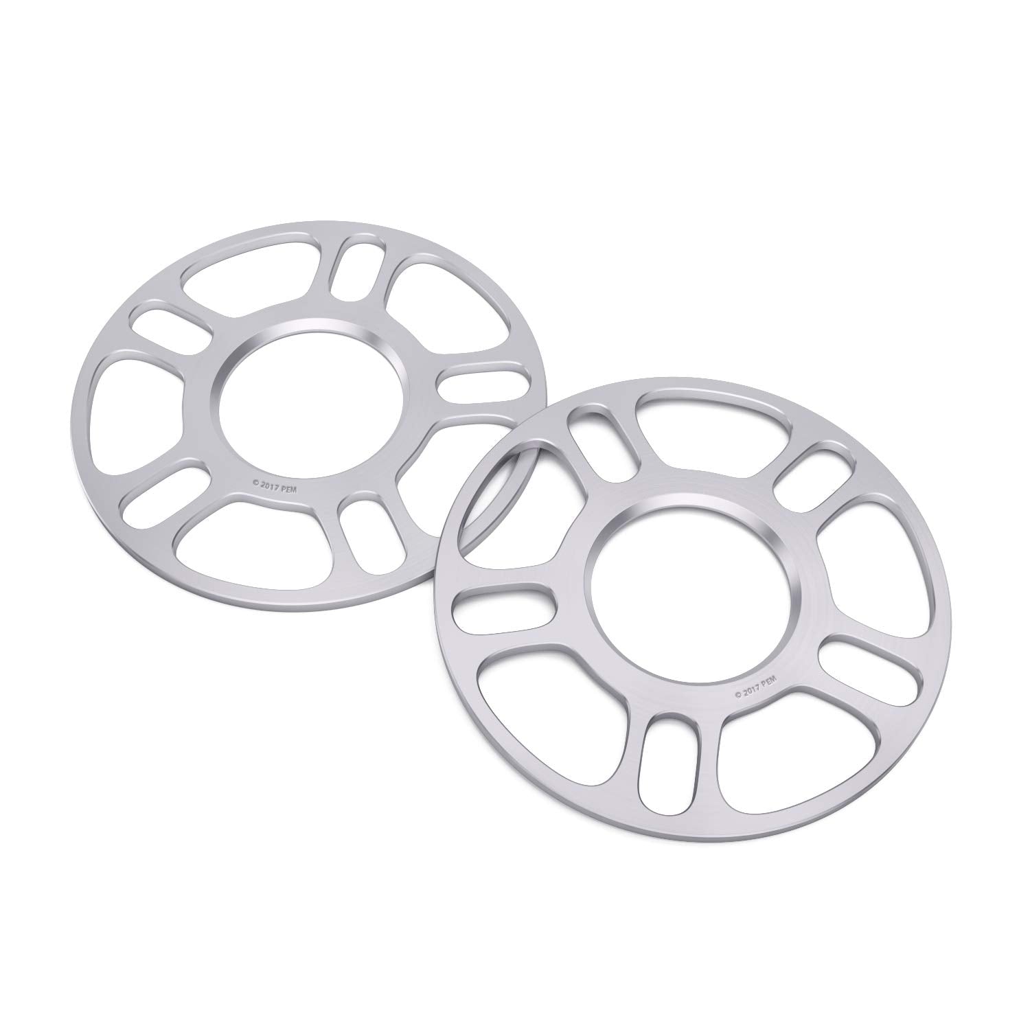 Stancemagic - 2Pcs 3Mm Hubcentric 5X100 And 5X112 Wheel Spacers (57.1 Bore) Compatible With Audi Tt A3 A4 A6 A8 S4 S6 S8 Volkswa