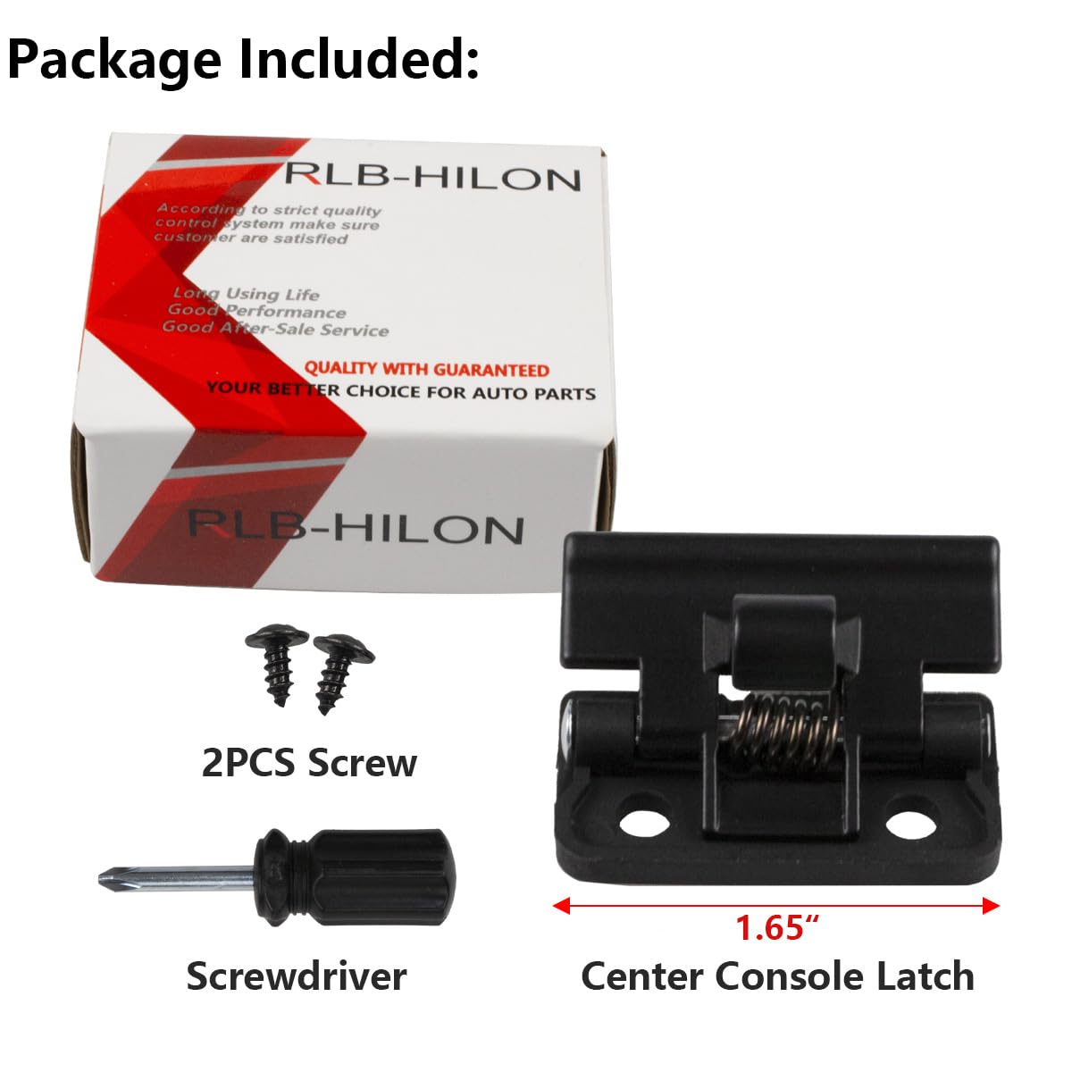 Rlb-Hilon Latch Replacement For Toyota 4Runner Center Console Latch Replacement # 58908-12080