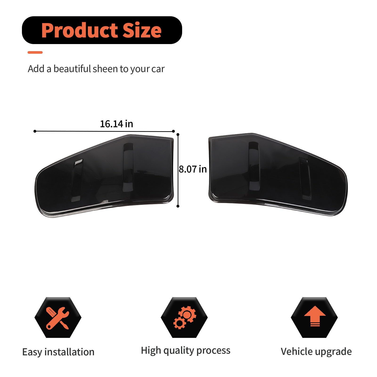 Rt-Tcz Tail Light Lamp Cover Guard Trim Frame Bezels Decoration Accessories For Ford Mustang (2010-2012 Smoke Black)